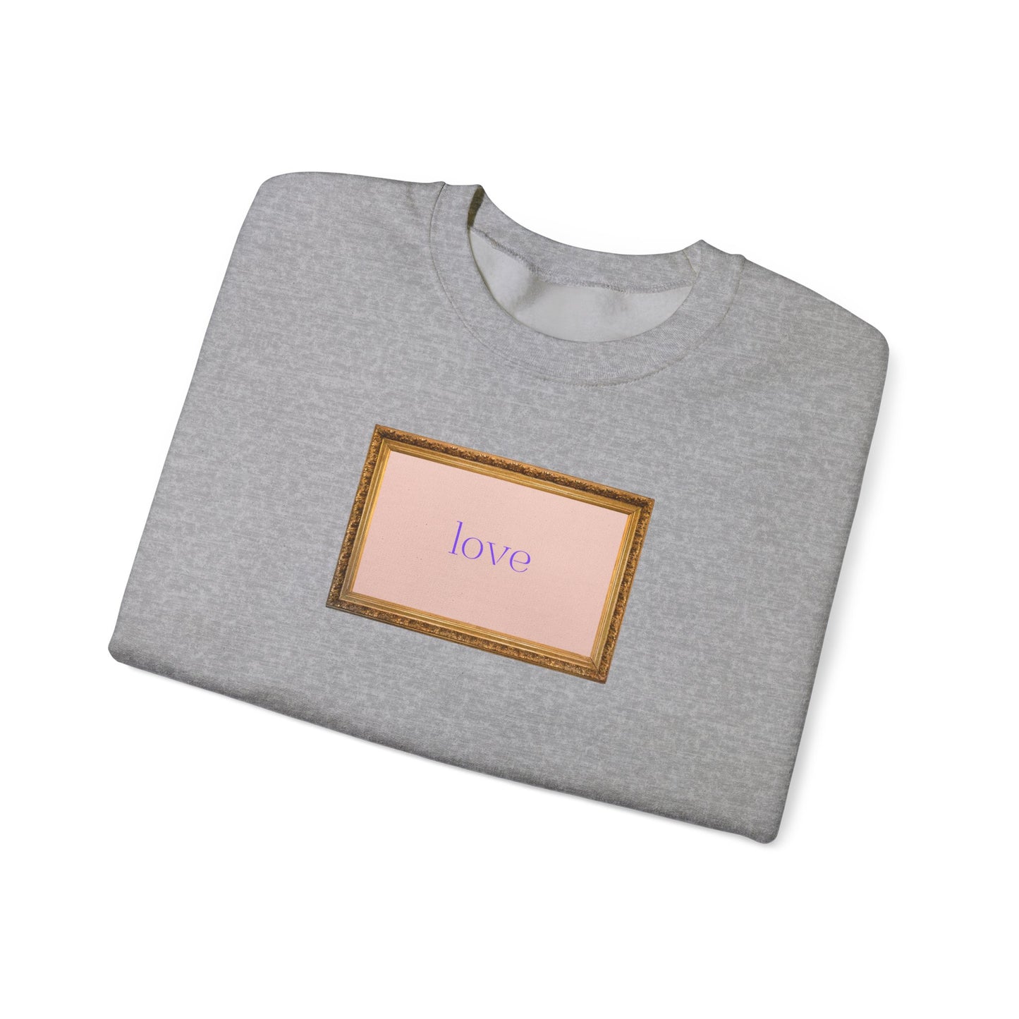 Framed Love  Unisex Heavy Blend Crewneck Sweatshirt