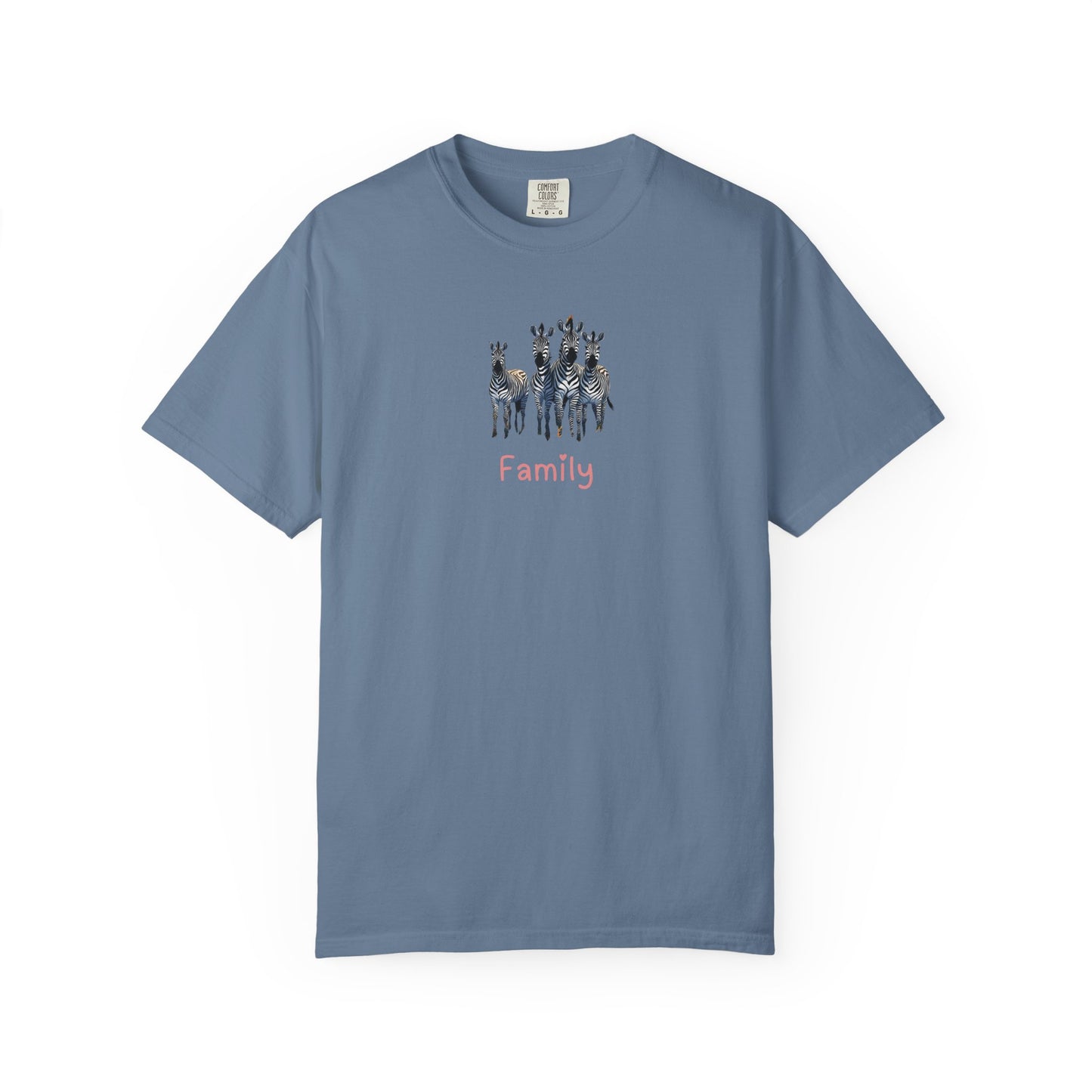Zebra Family Unisex T Shirt
