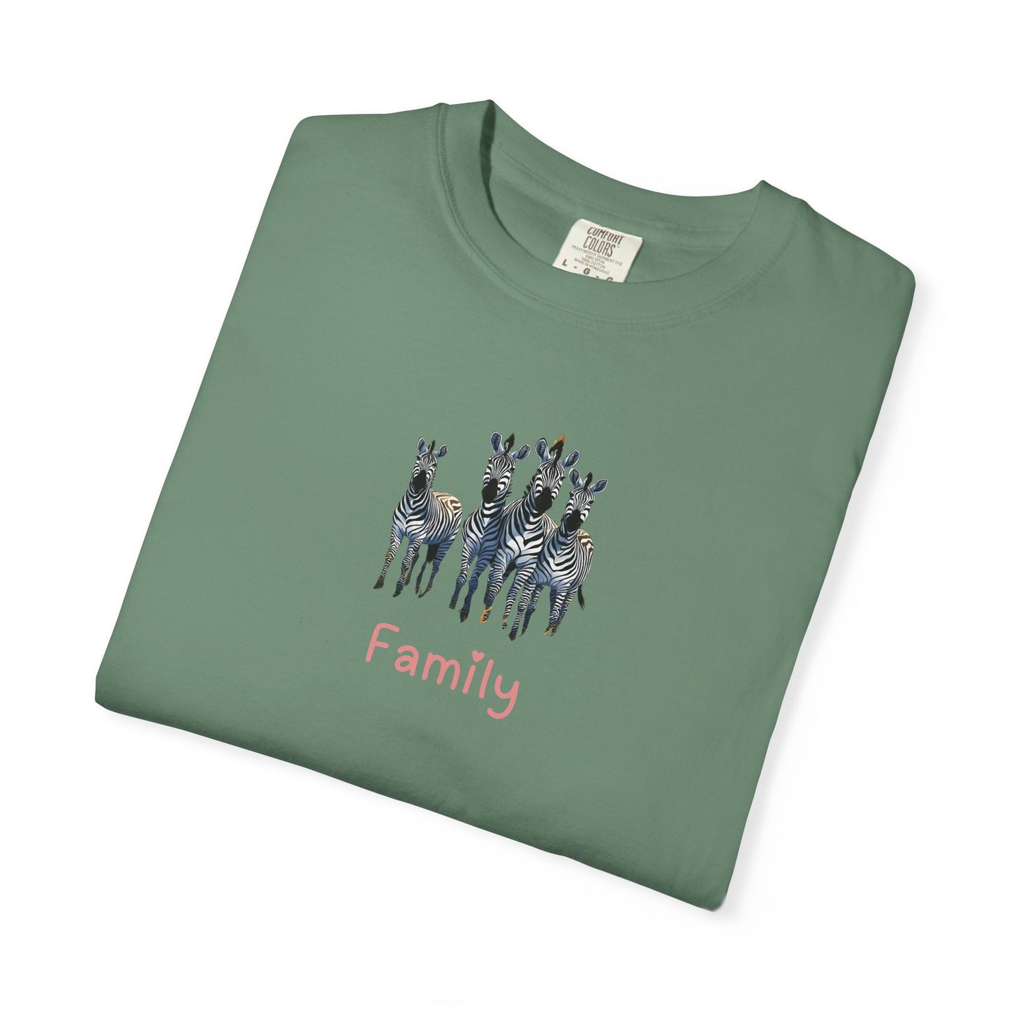 Zebra Family Unisex T Shirt