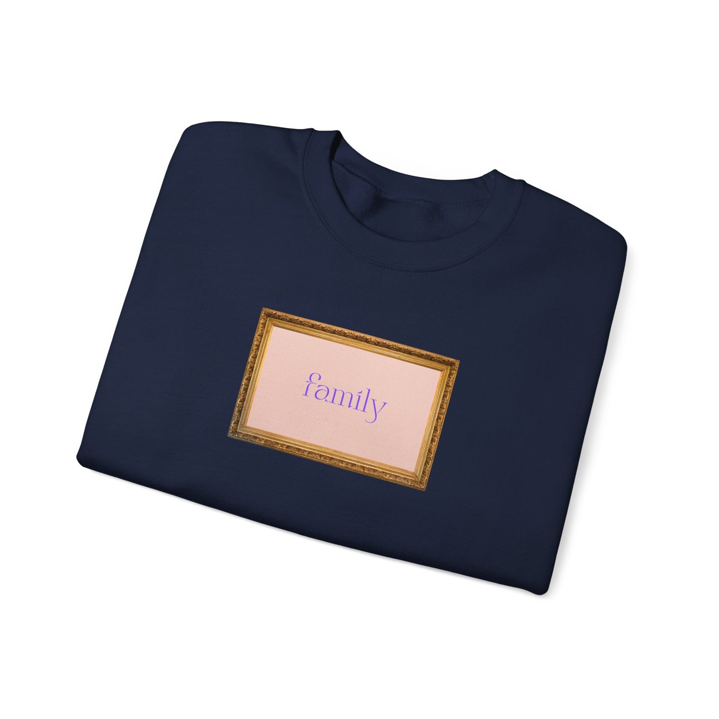 Framed Family Unisex Heavy Blend Crewneck Sweatshirt