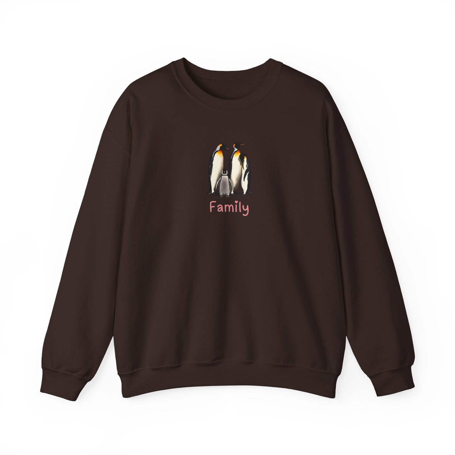 Penguin Family Unisex Crewneck Sweatshirt