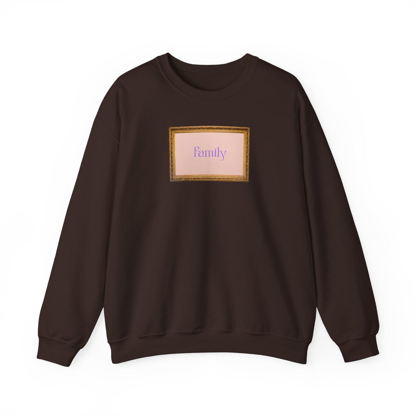 Framed Family Unisex Heavy Blend Crewneck Sweatshirt