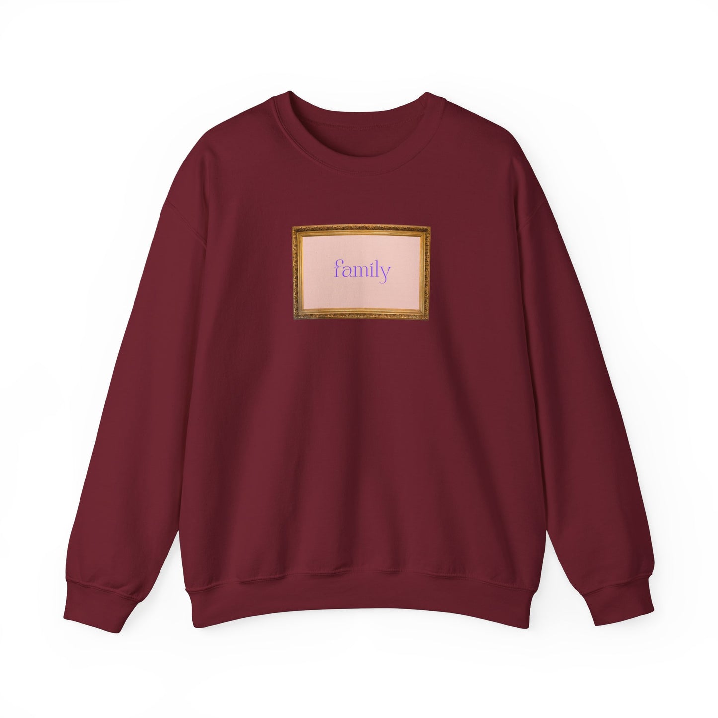 Framed Family Unisex Heavy Blend Crewneck Sweatshirt