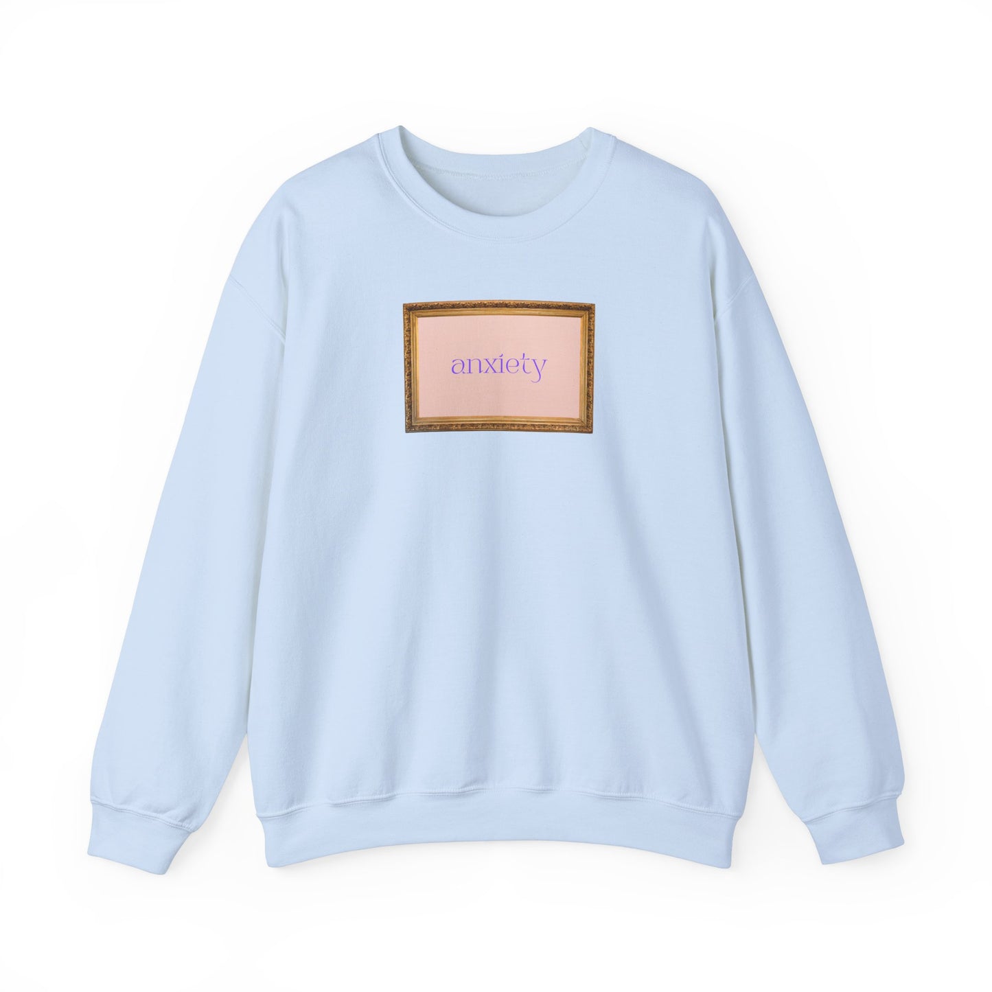 Framed Anxiety Unisex Heavy Blend™ Crewneck Sweatshirt
