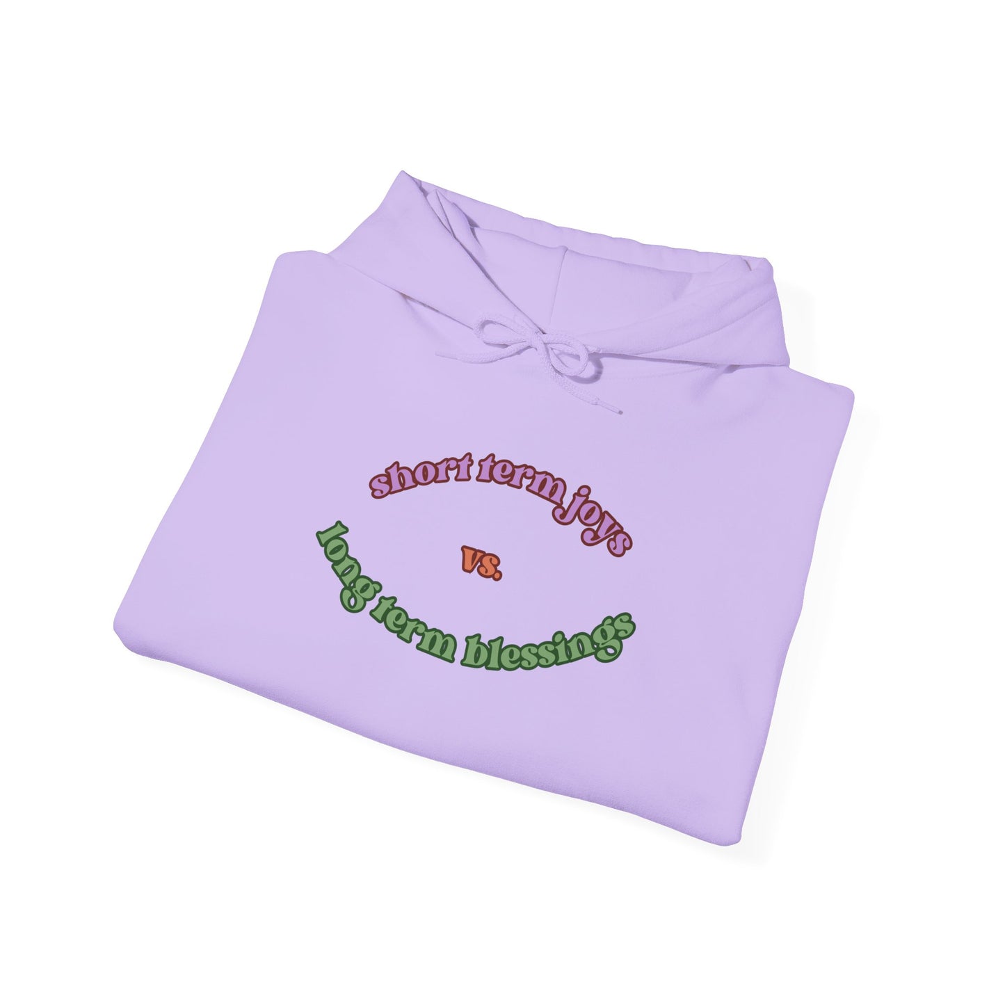 Short Term vs Long Term Unisex Heavy Blend Hooded Sweatshirt