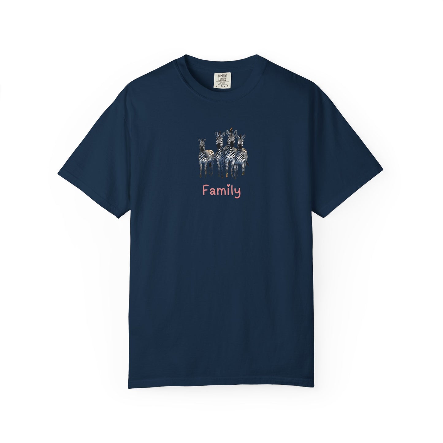 Zebra Family Unisex T Shirt