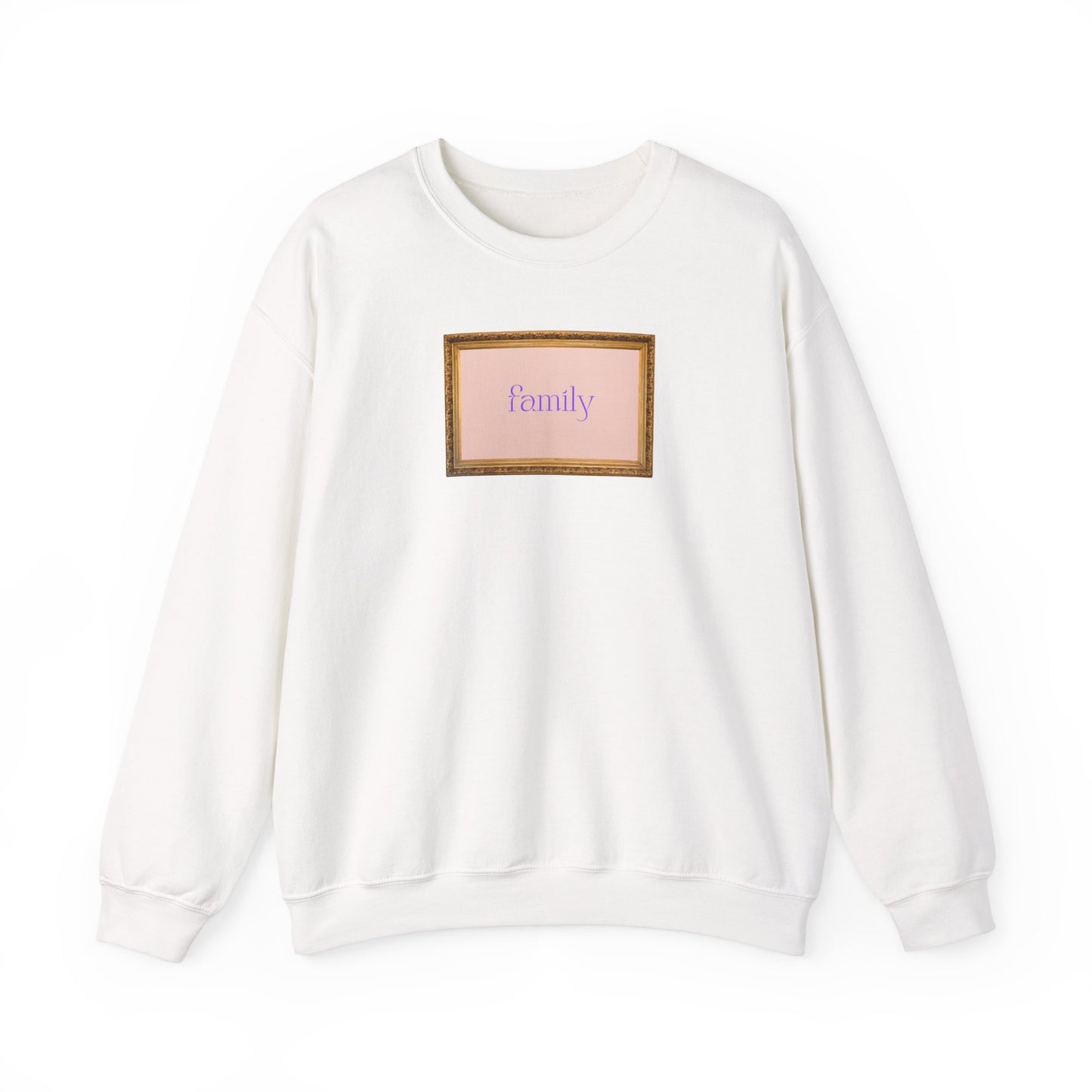 Framed Family Unisex Heavy Blend Crewneck Sweatshirt