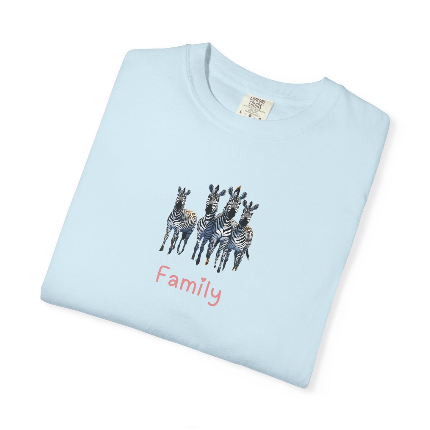 Zebra Family Unisex T Shirt
