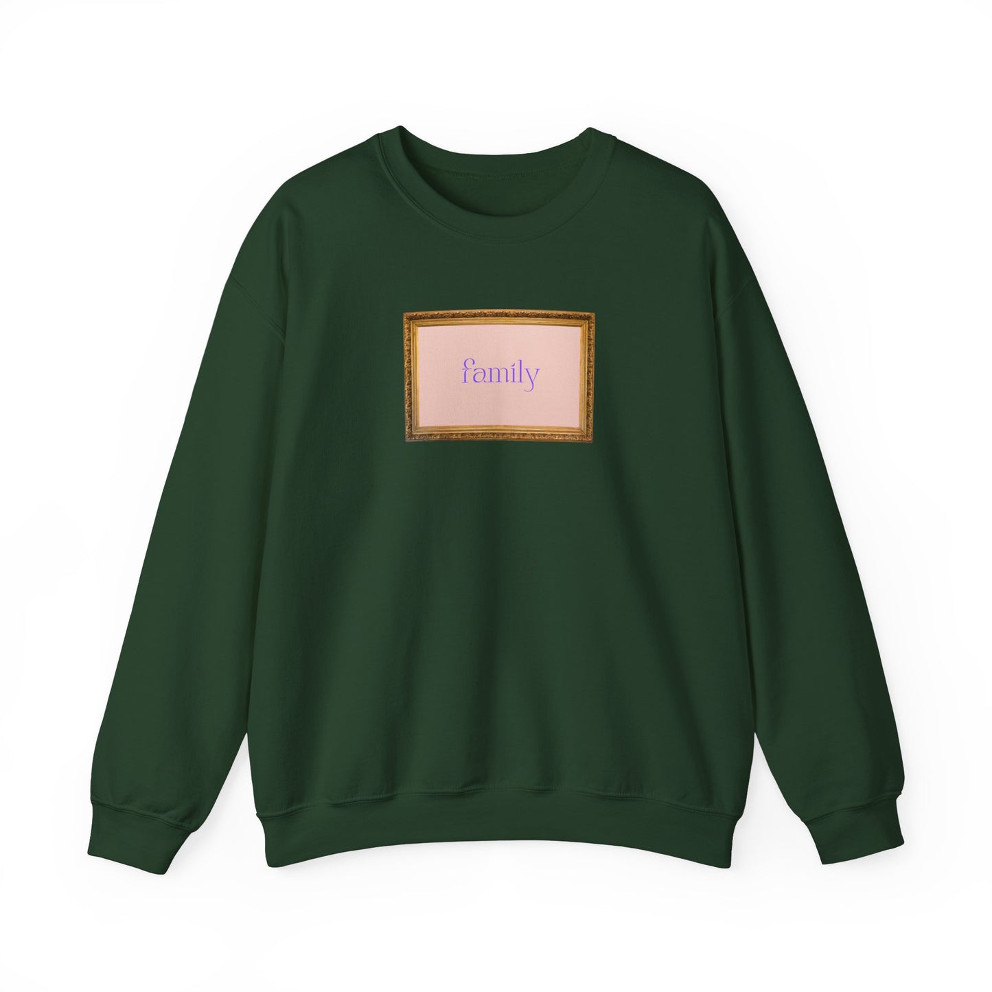 Framed Family Unisex Heavy Blend Crewneck Sweatshirt