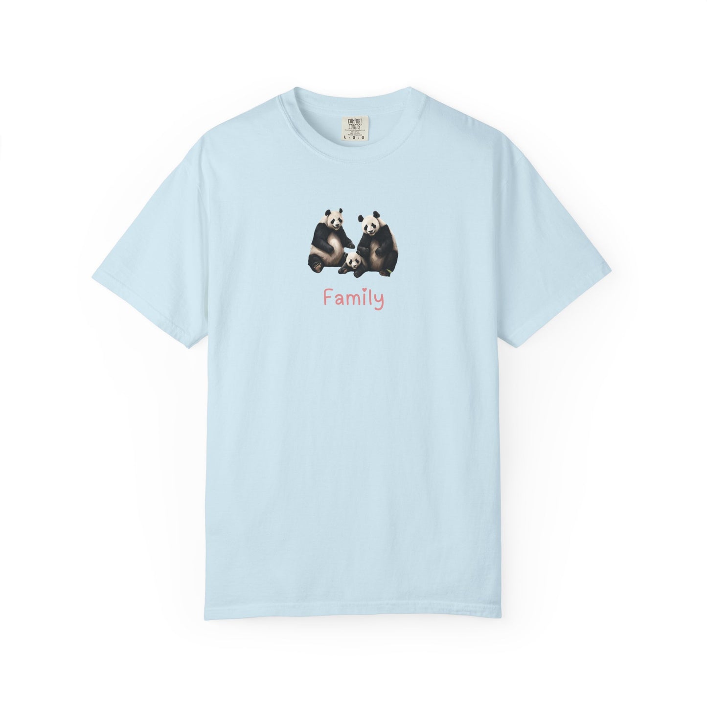 Panda Family Unisex T Shirt