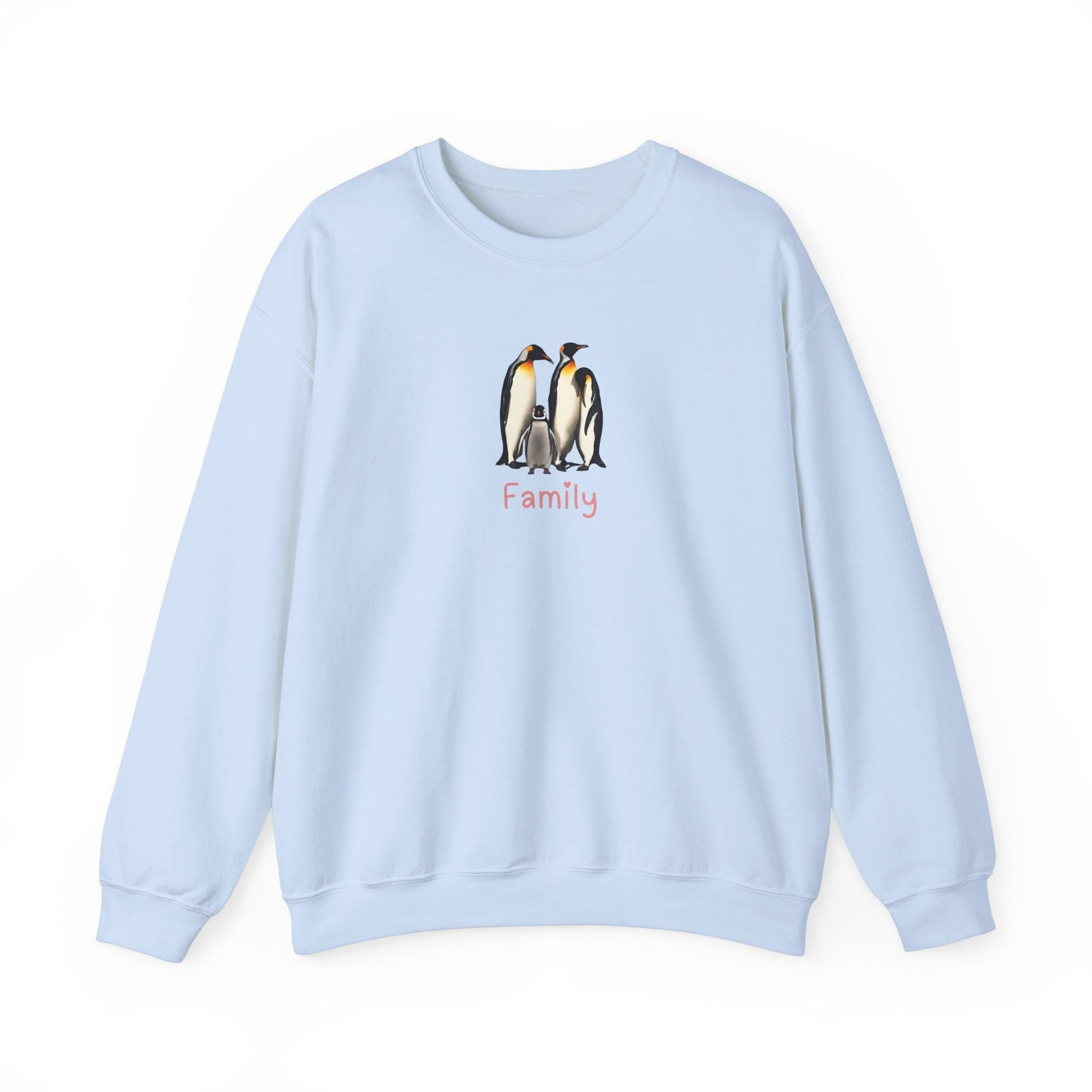 Penguin Family Unisex Crewneck Sweatshirt