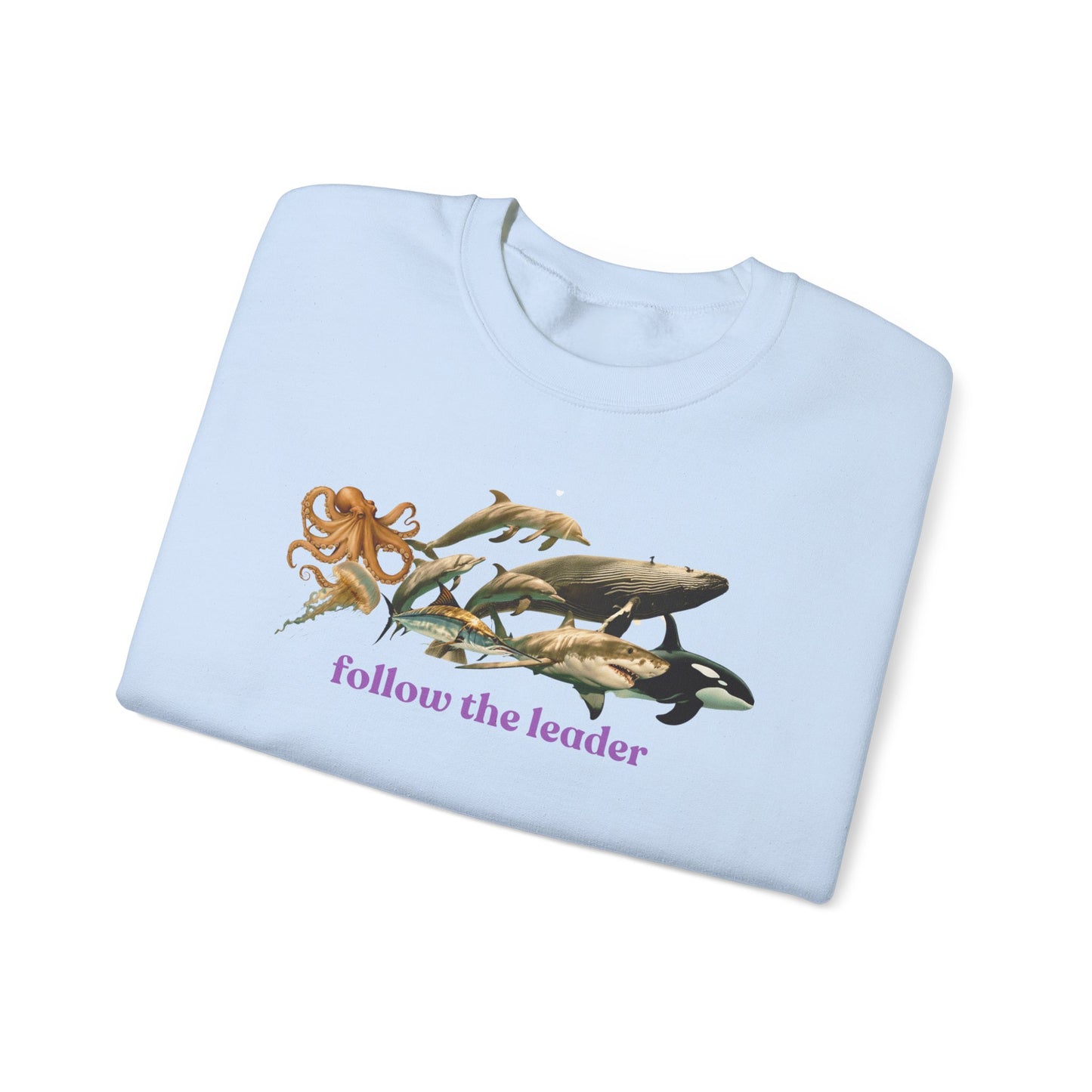 Follow the Leader Unisex Heavy Blend Crewneck Sweatshirt