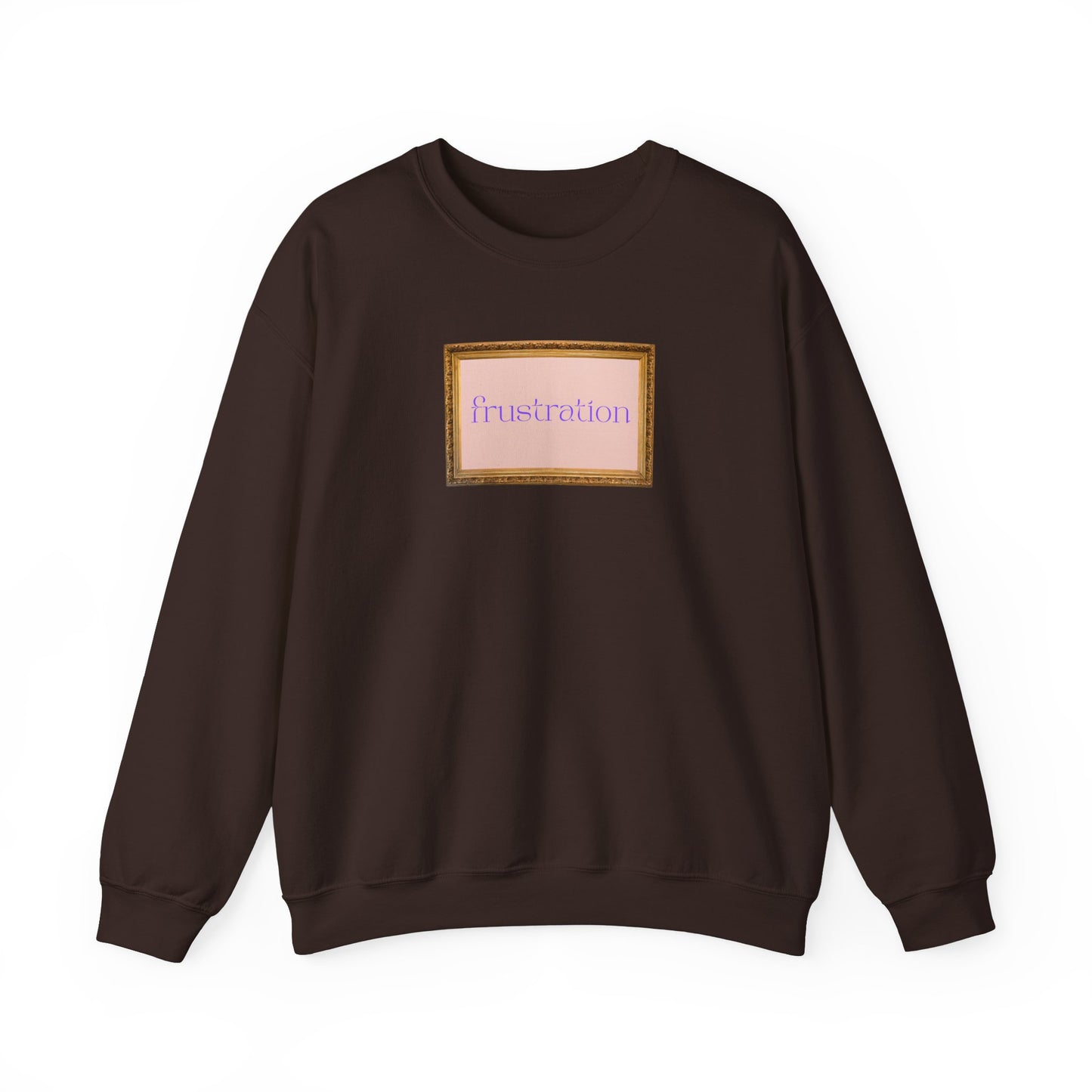 Framed Frustration Unisex Heavy Blend Crewneck Sweatshirt