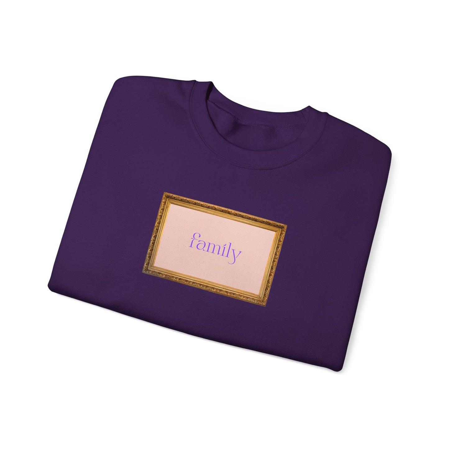 Framed Family Unisex Heavy Blend Crewneck Sweatshirt