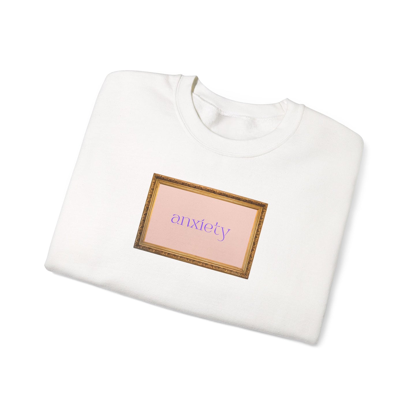 Framed Anxiety Unisex Heavy Blend™ Crewneck Sweatshirt