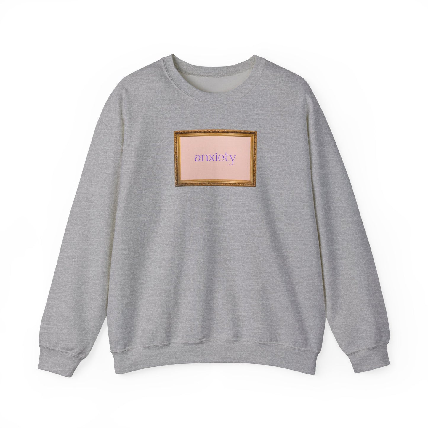 Framed Anxiety Unisex Heavy Blend™ Crewneck Sweatshirt