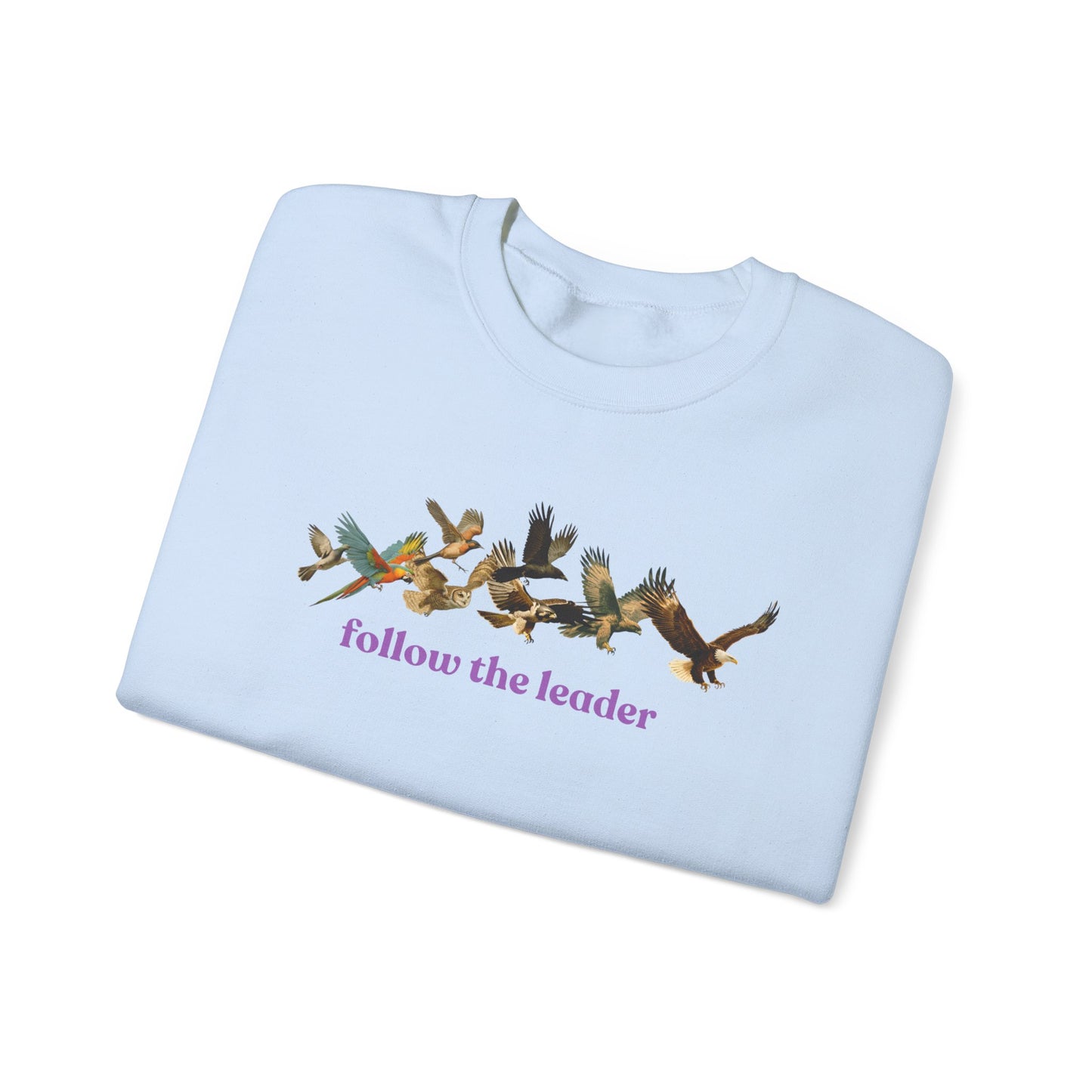 Follow The Leader Unisex Heavy Blend Crewneck Sweatshirt