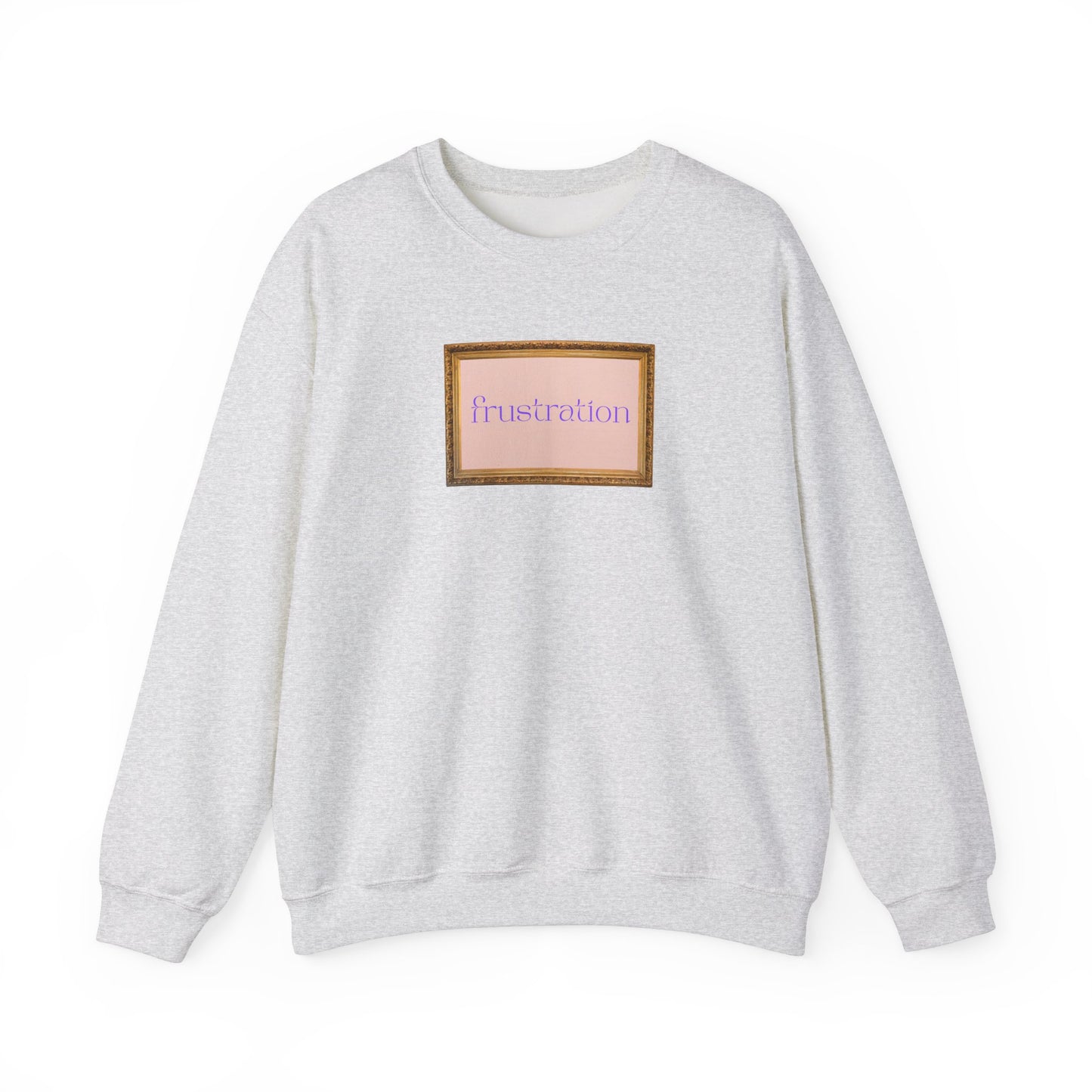 Framed Frustration Unisex Heavy Blend Crewneck Sweatshirt