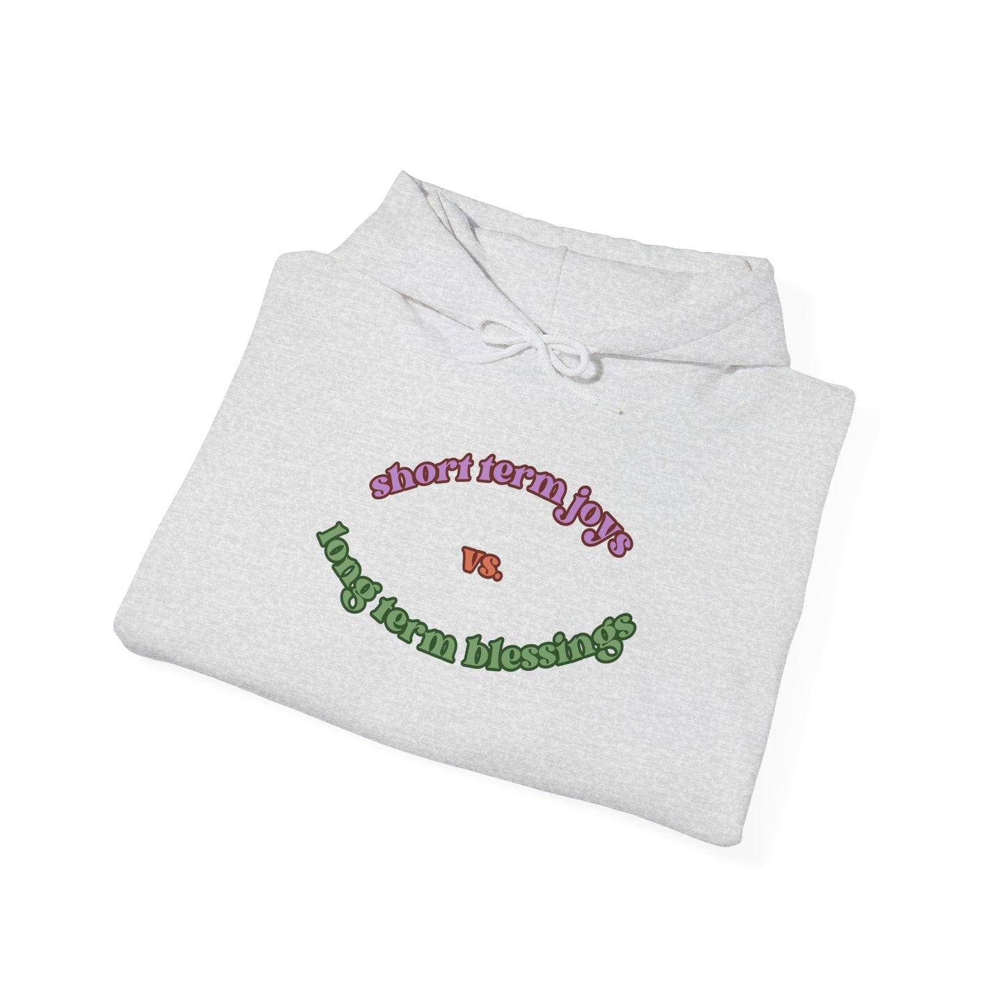 Short Term vs Long Term Unisex Heavy Blend Hooded Sweatshirt