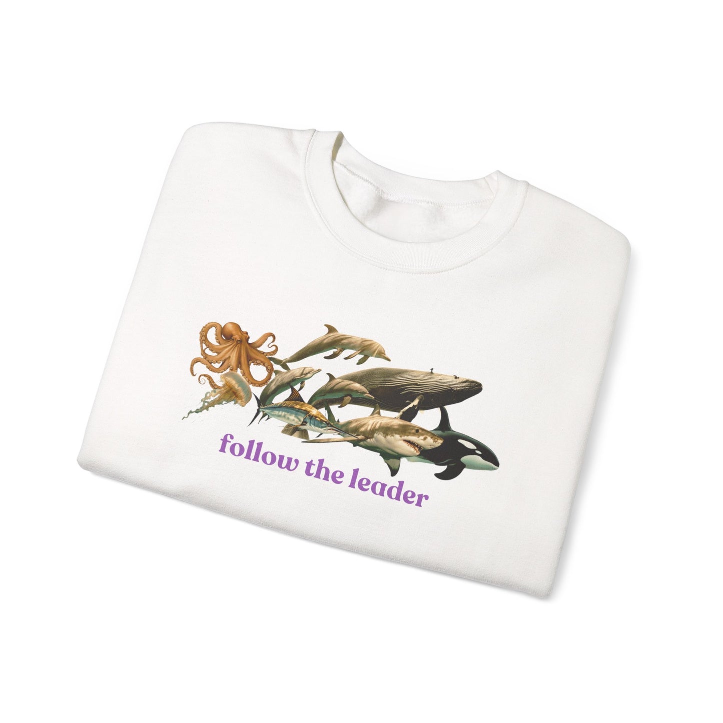 Follow the Leader Unisex Heavy Blend Crewneck Sweatshirt