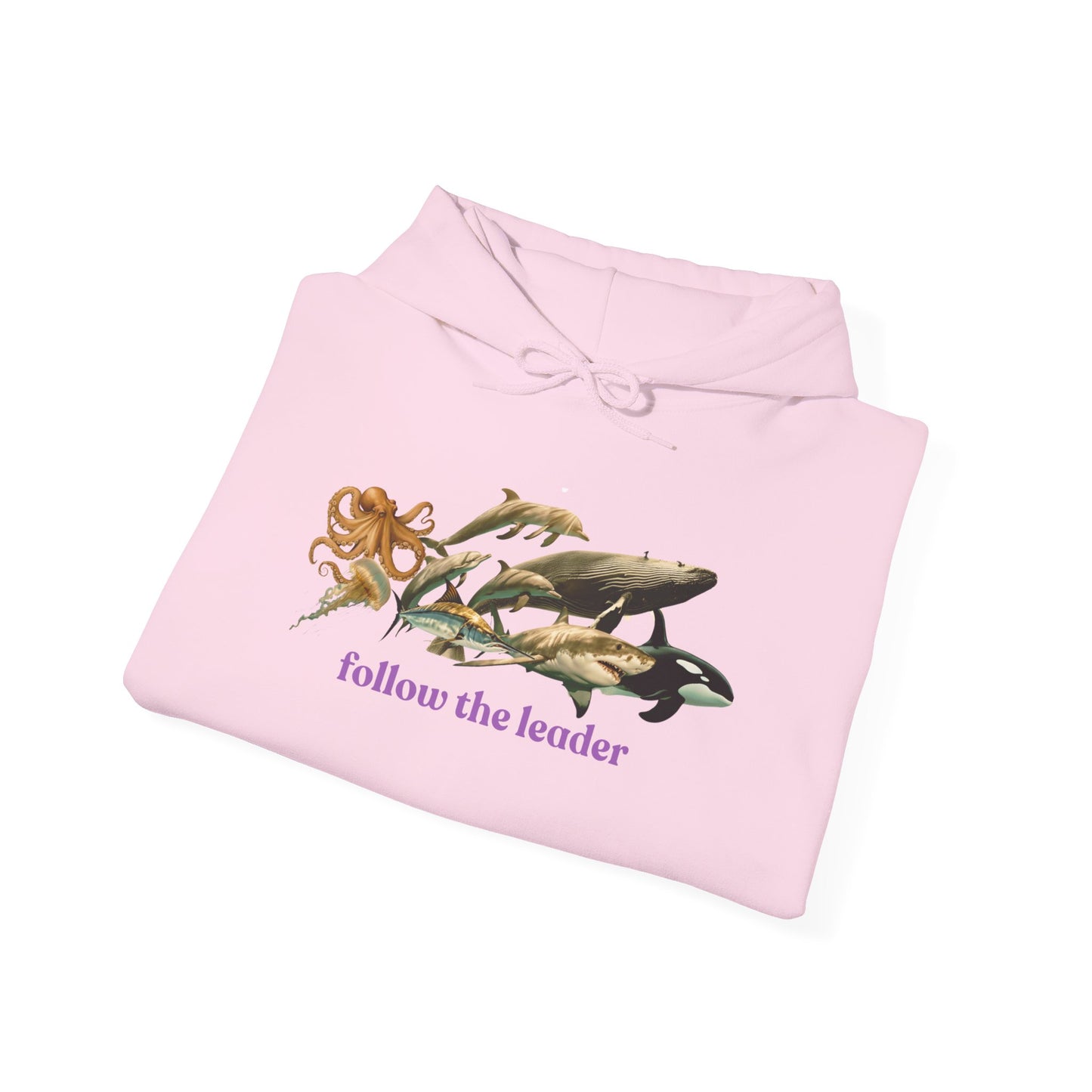 Follow The Leader Unisex Heavy Blend Hooded Sweatshirt