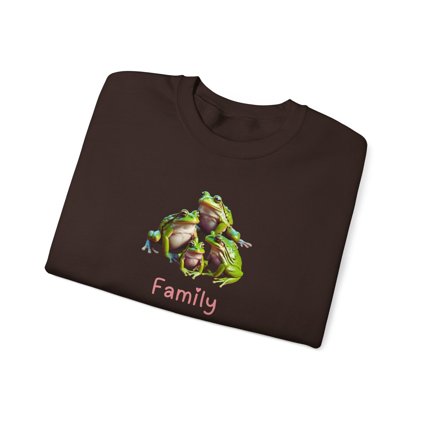 Frog Family Unisex Crewneck Sweatshirt