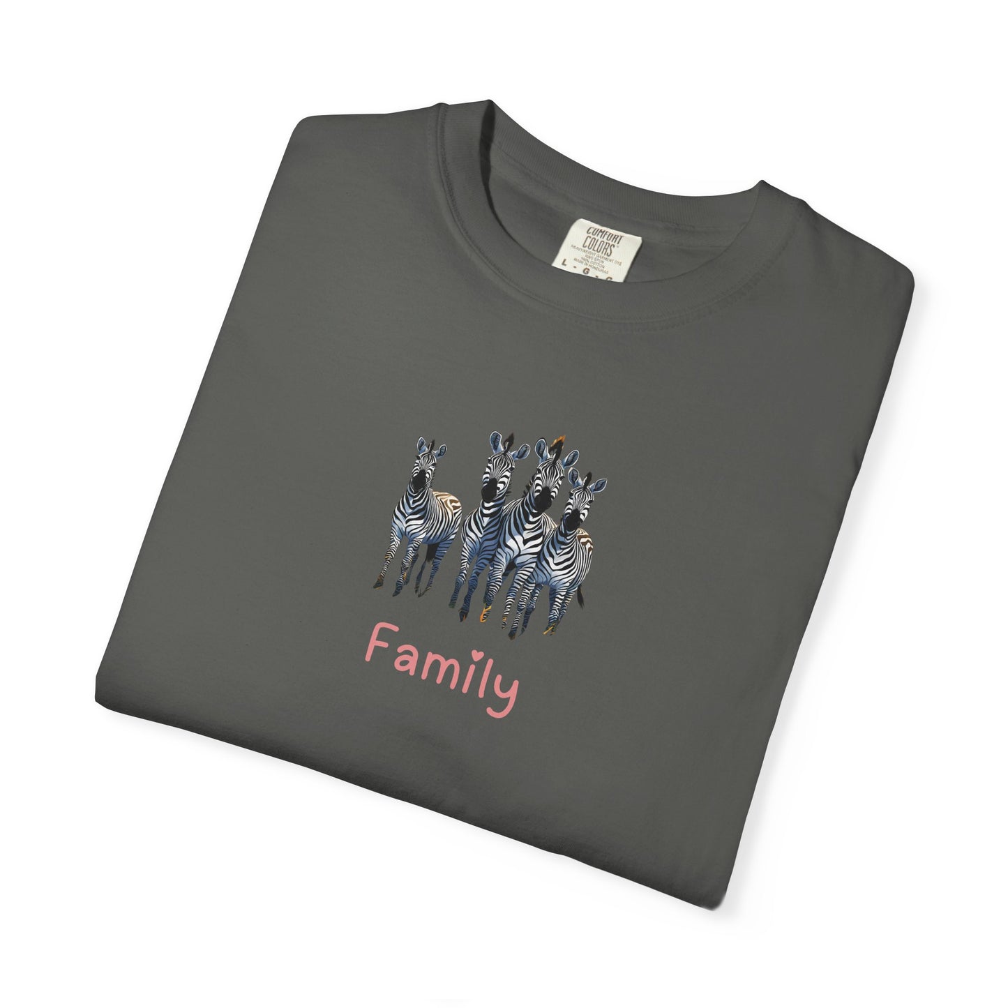 Zebra Family Unisex T Shirt