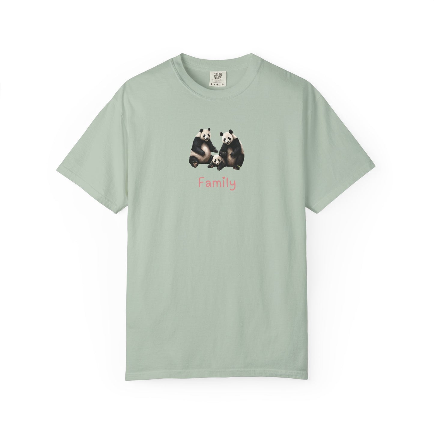Panda Family Unisex T Shirt
