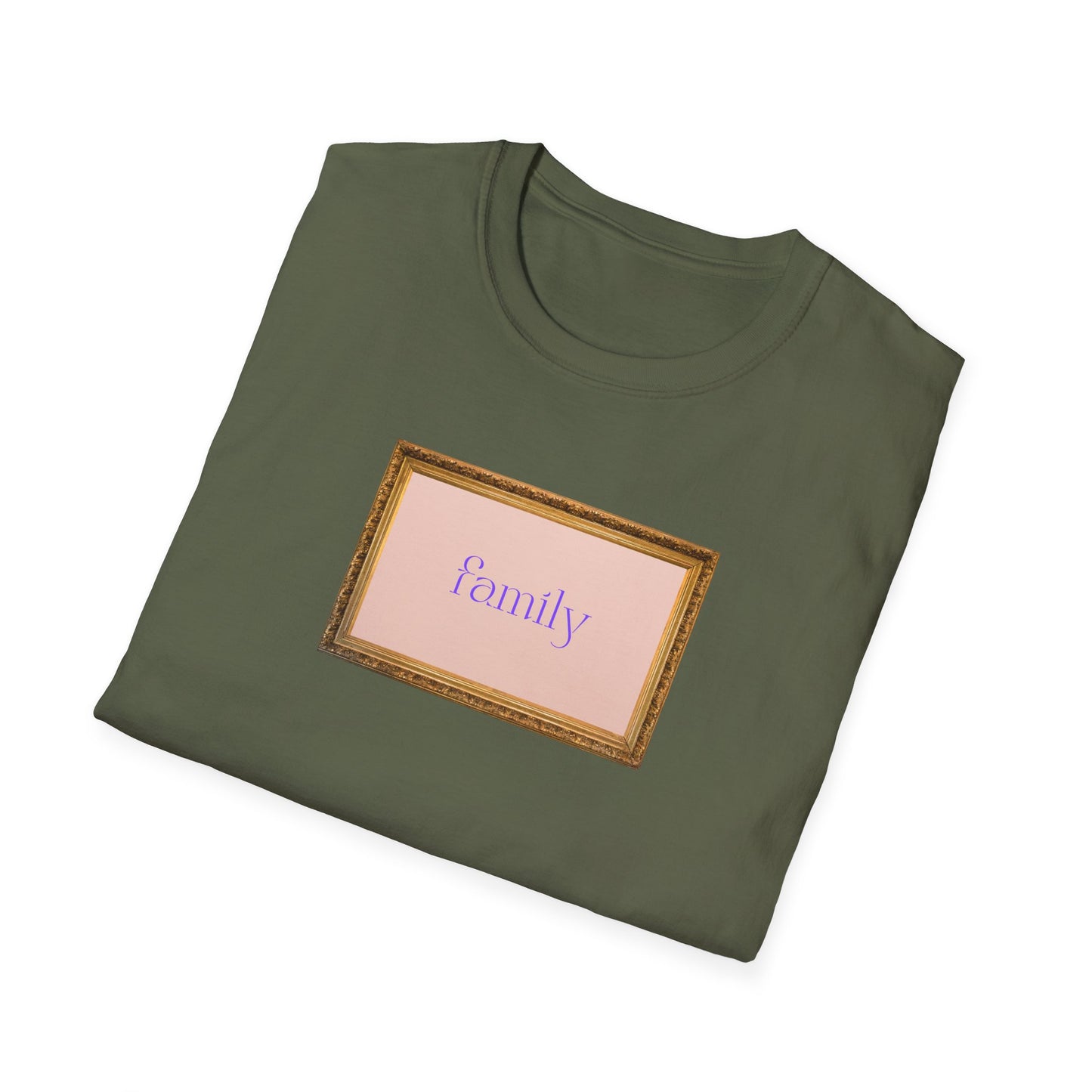 Framed Family Unisex Softstyle T-Shirt