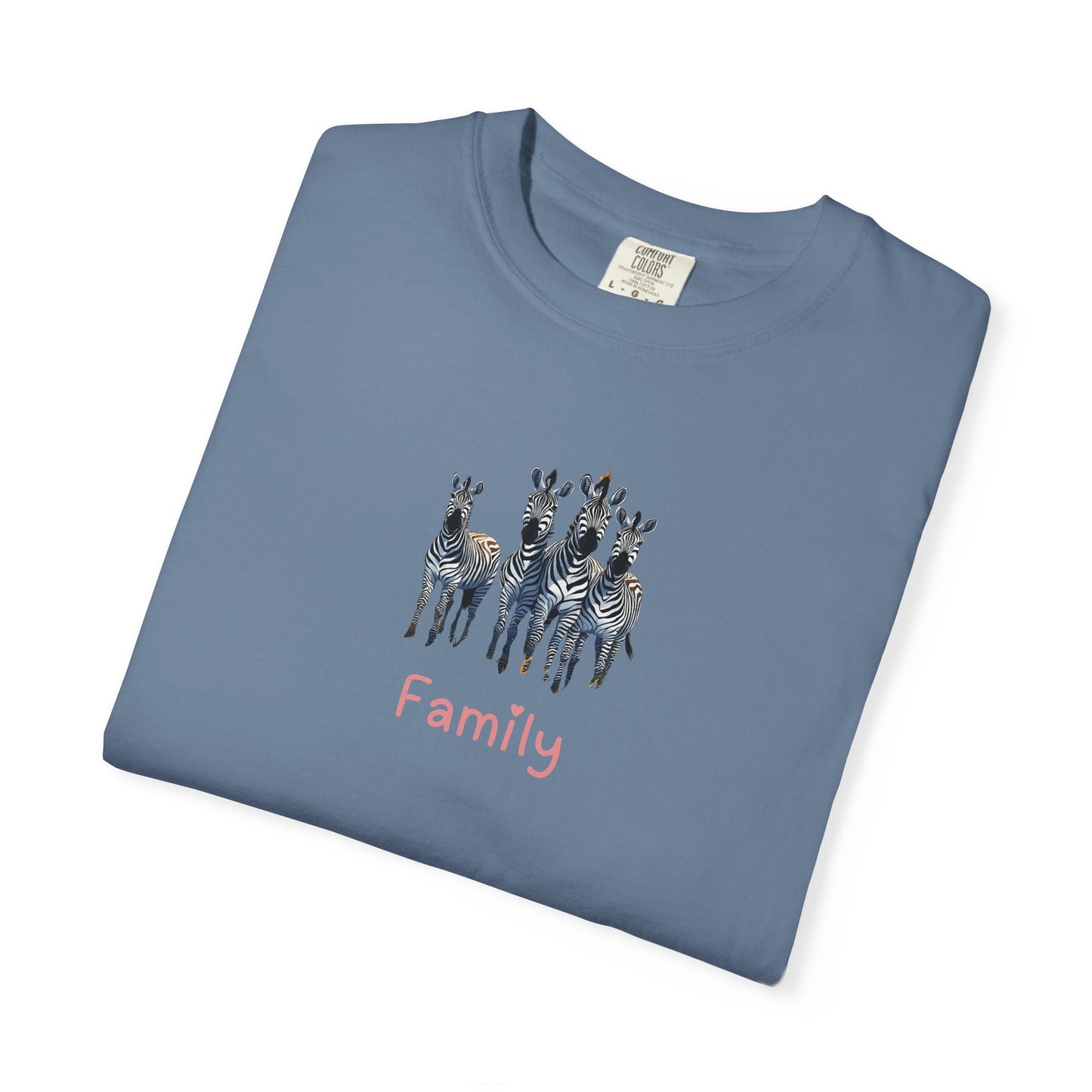 Zebra Family Unisex T Shirt
