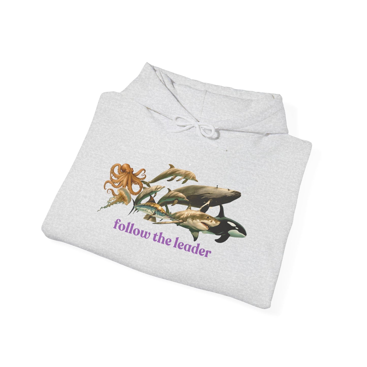 Follow The Leader Unisex Heavy Blend Hooded Sweatshirt