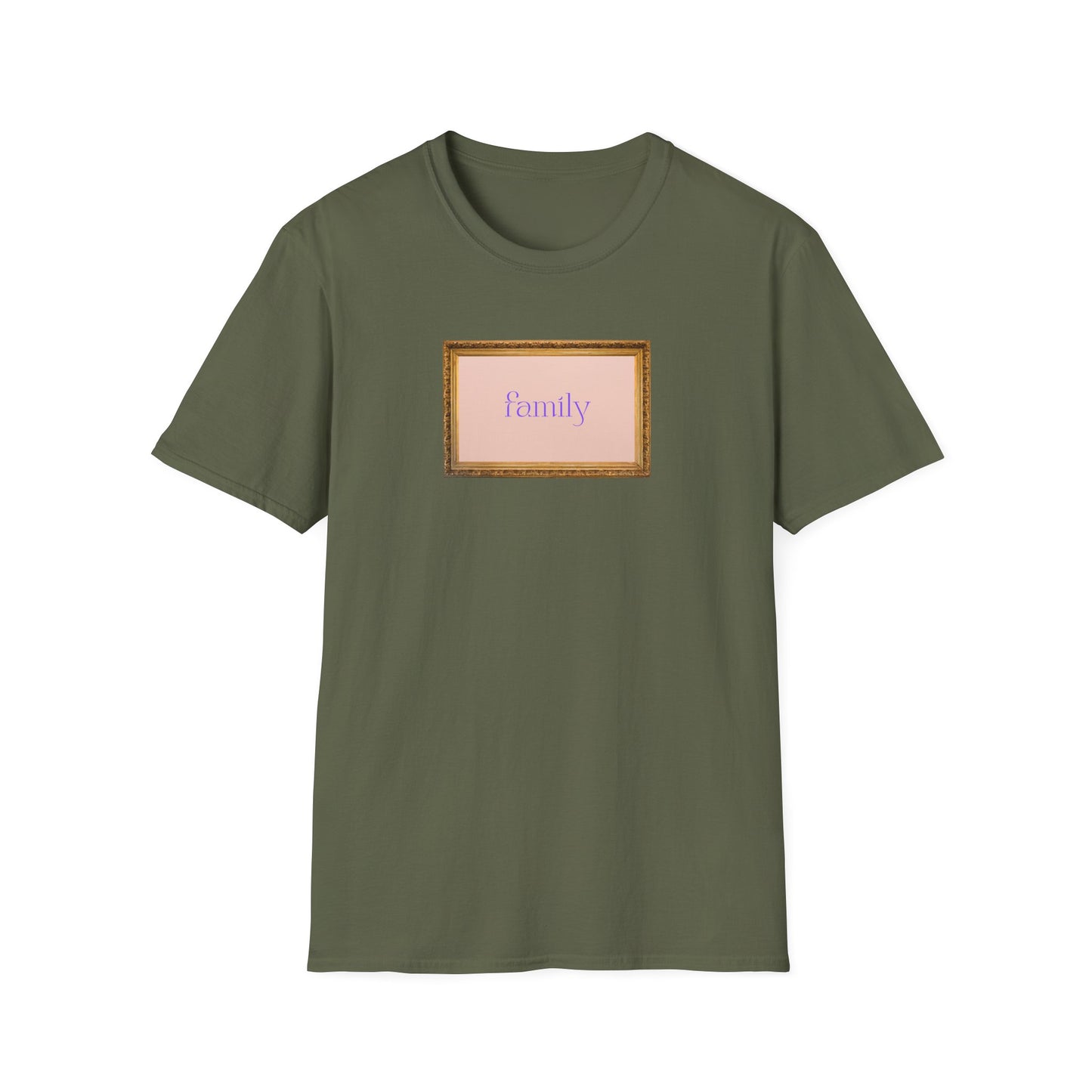 Framed Family Unisex Softstyle T-Shirt