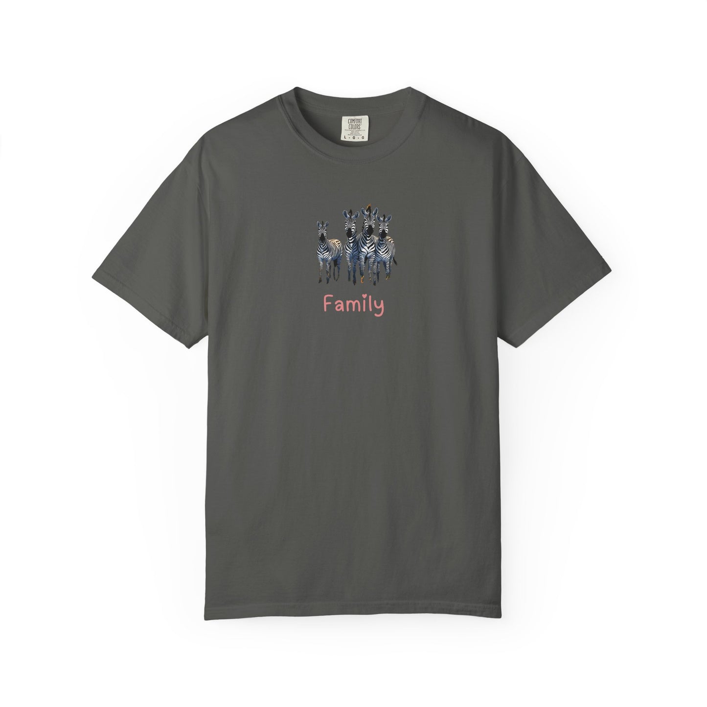 Zebra Family Unisex T Shirt