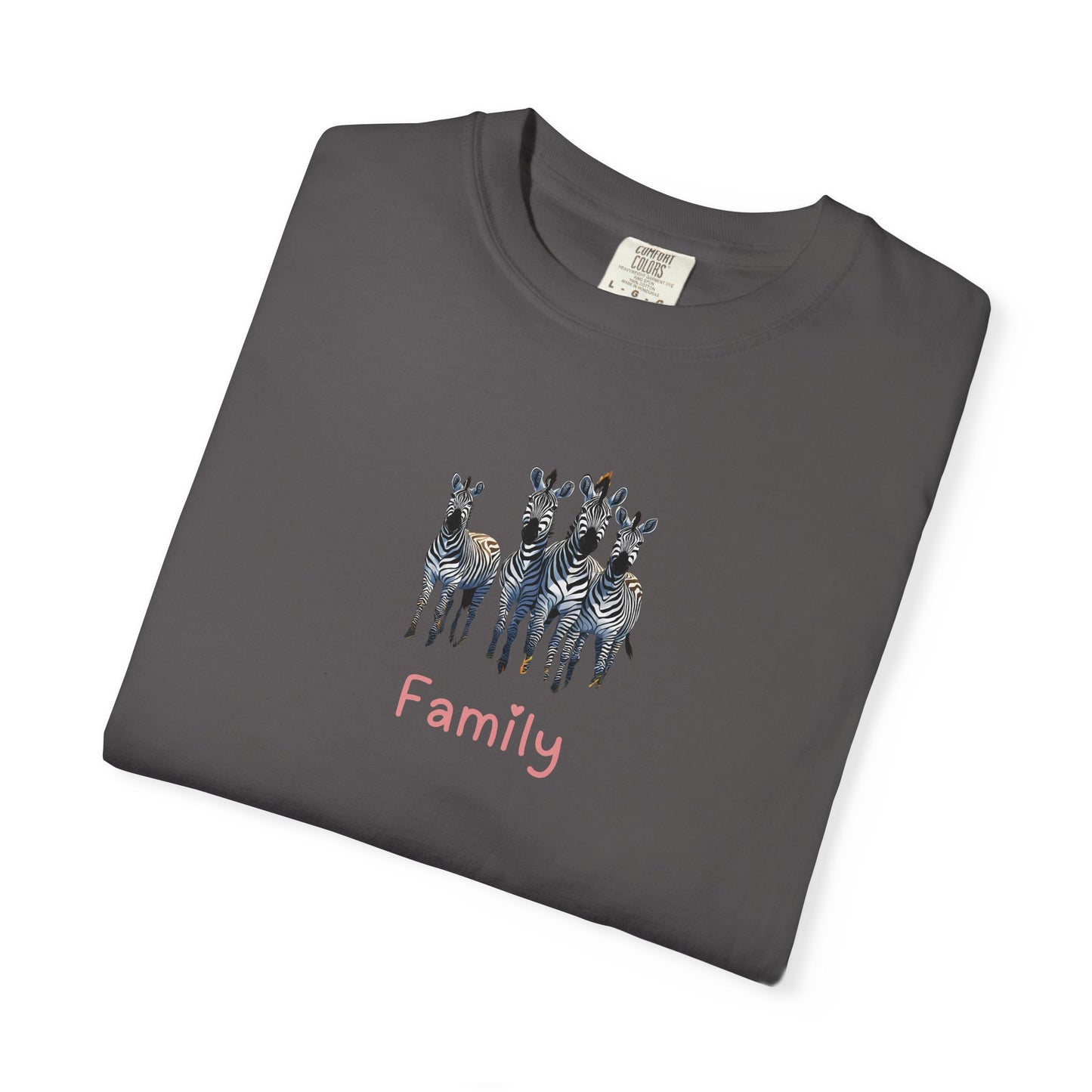 Zebra Family Unisex T Shirt