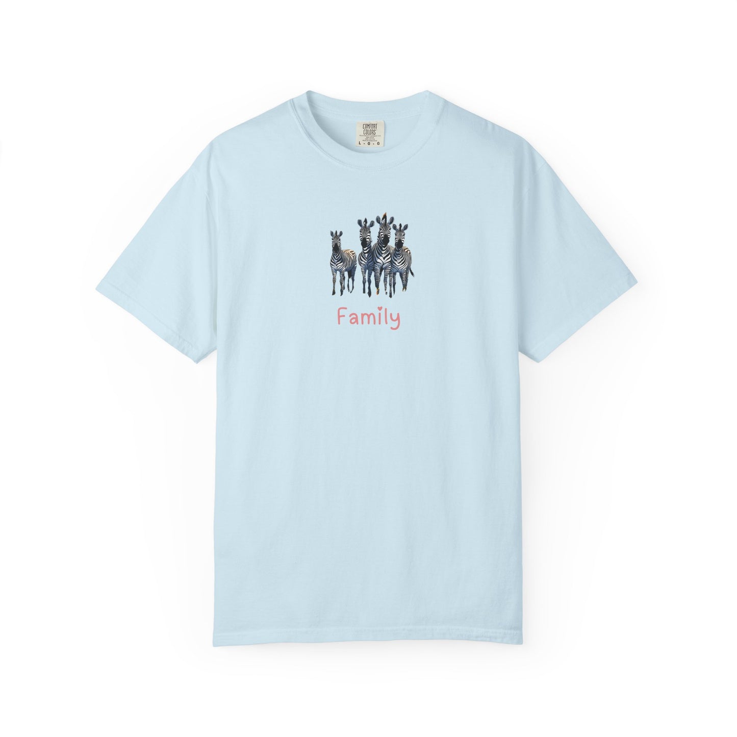 Zebra Family Unisex T Shirt