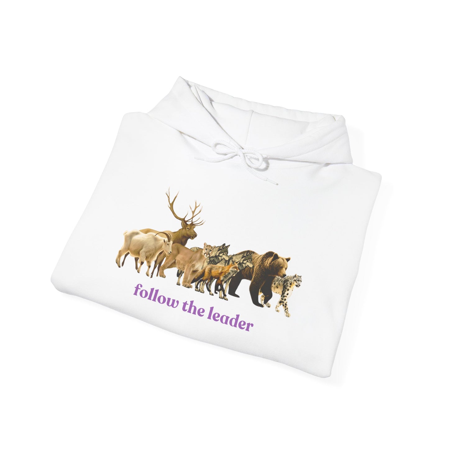 Follow The Leader Unisex Heavy Blend  Hooded Sweatshirt