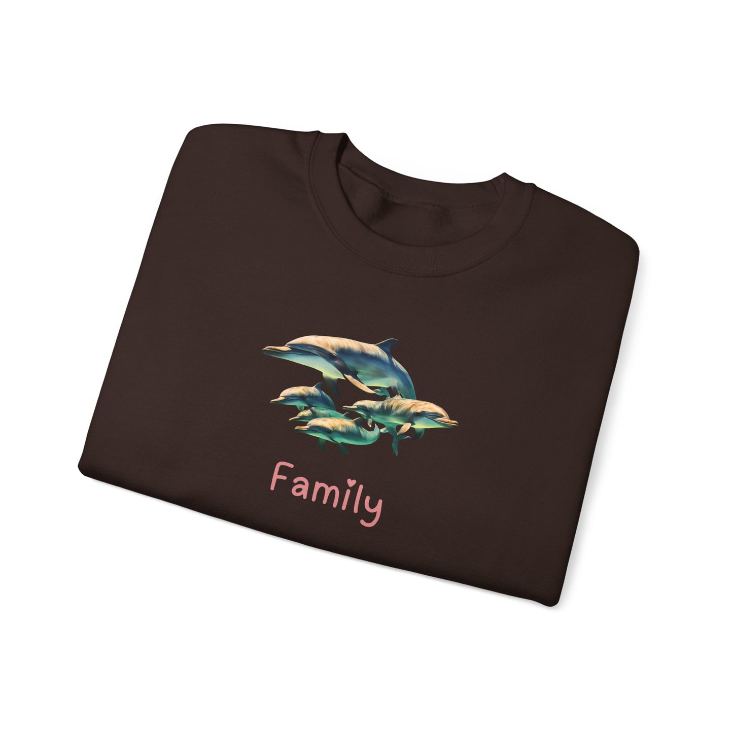 Dolphin Family Unisex Crewneck Sweatshirt