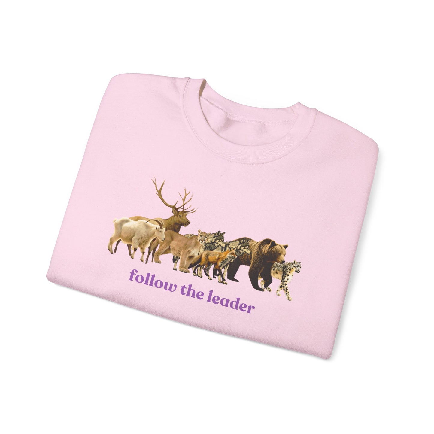 Follow The Leader Unisex Heavy Blend Crewneck Sweatshirt