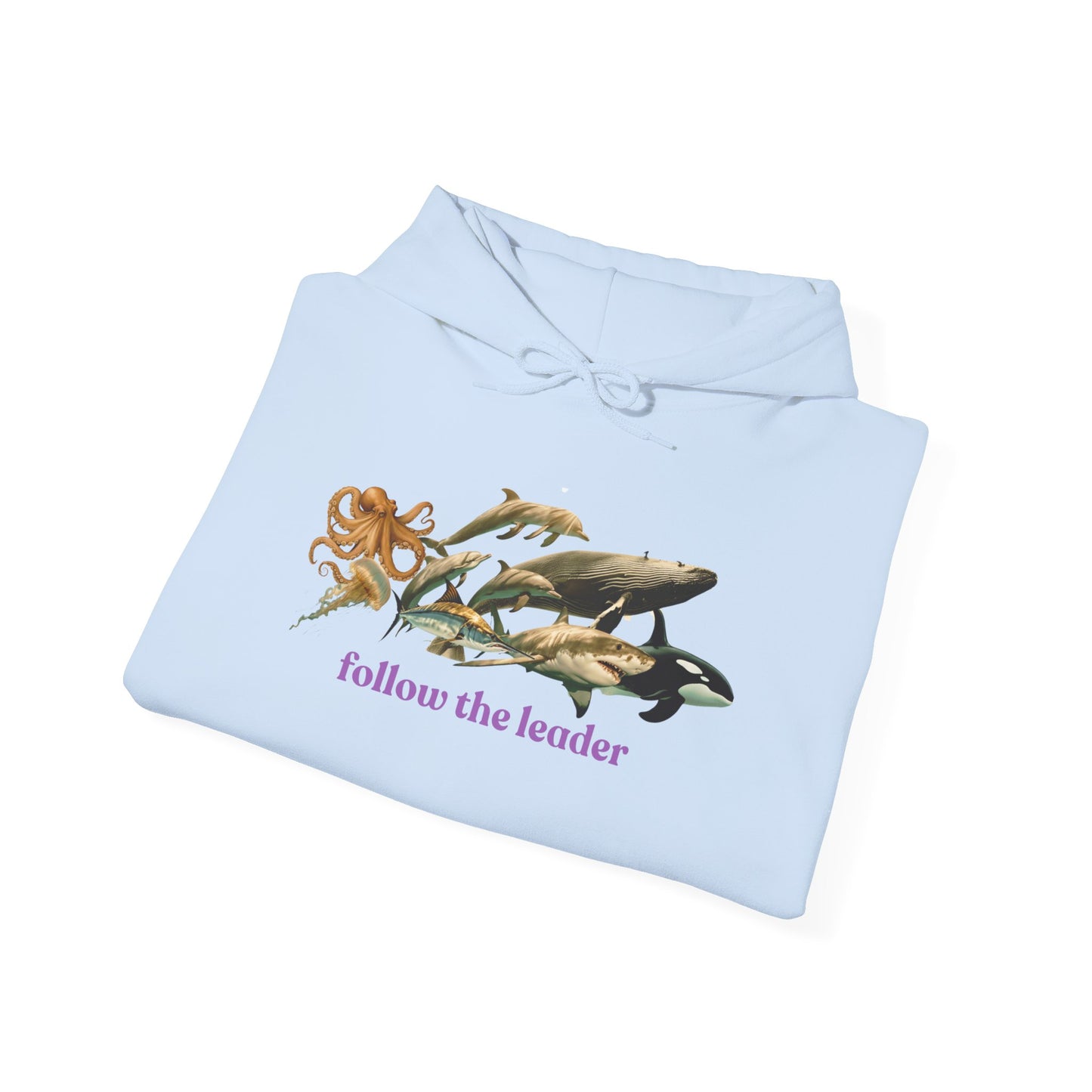 Follow The Leader Unisex Heavy Blend Hooded Sweatshirt