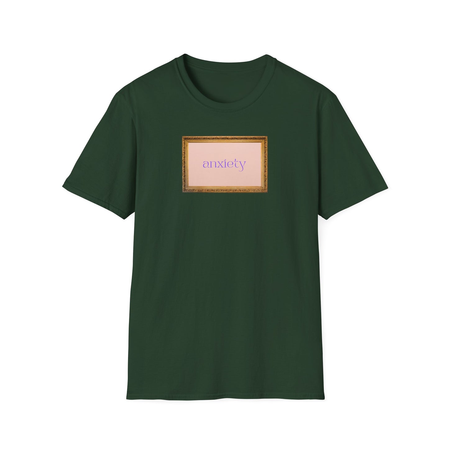 Framed Anxiety Unisex Softstyle T-Shirt