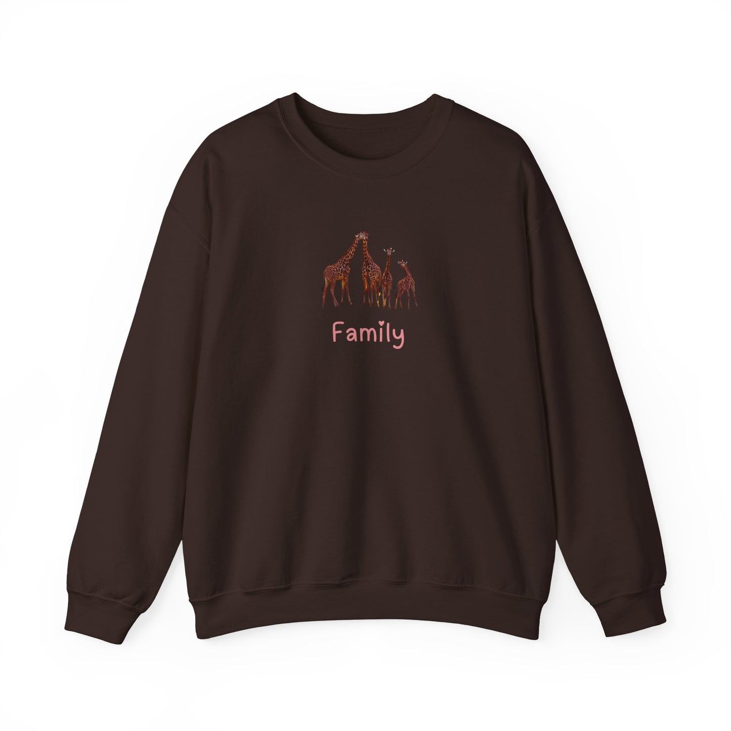 Family Giraffes  Unisex Crewneck Sweatshirt