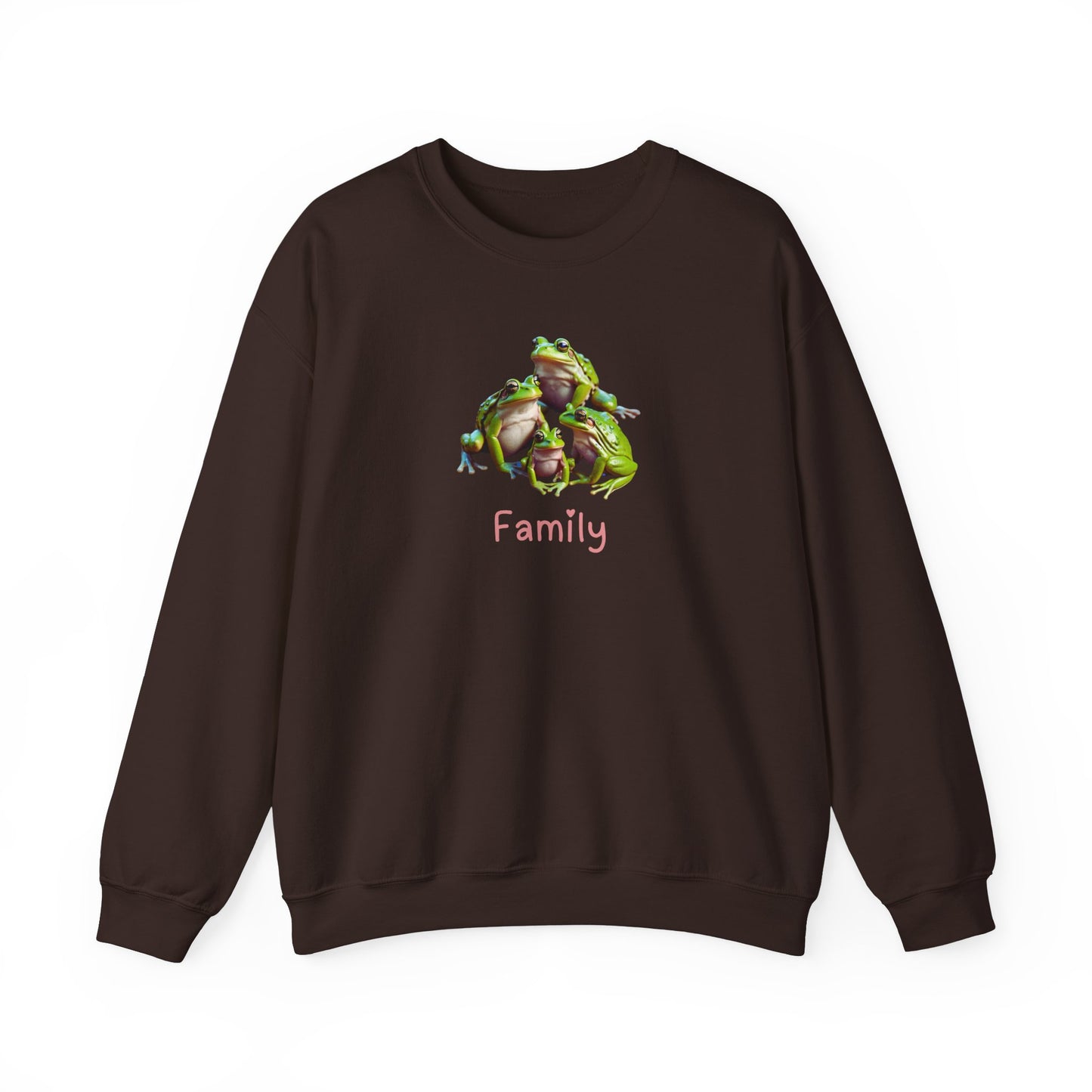 Frog Family Unisex Crewneck Sweatshirt