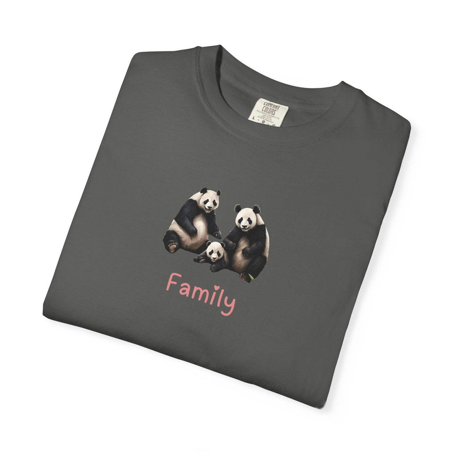 Panda Family Unisex T Shirt