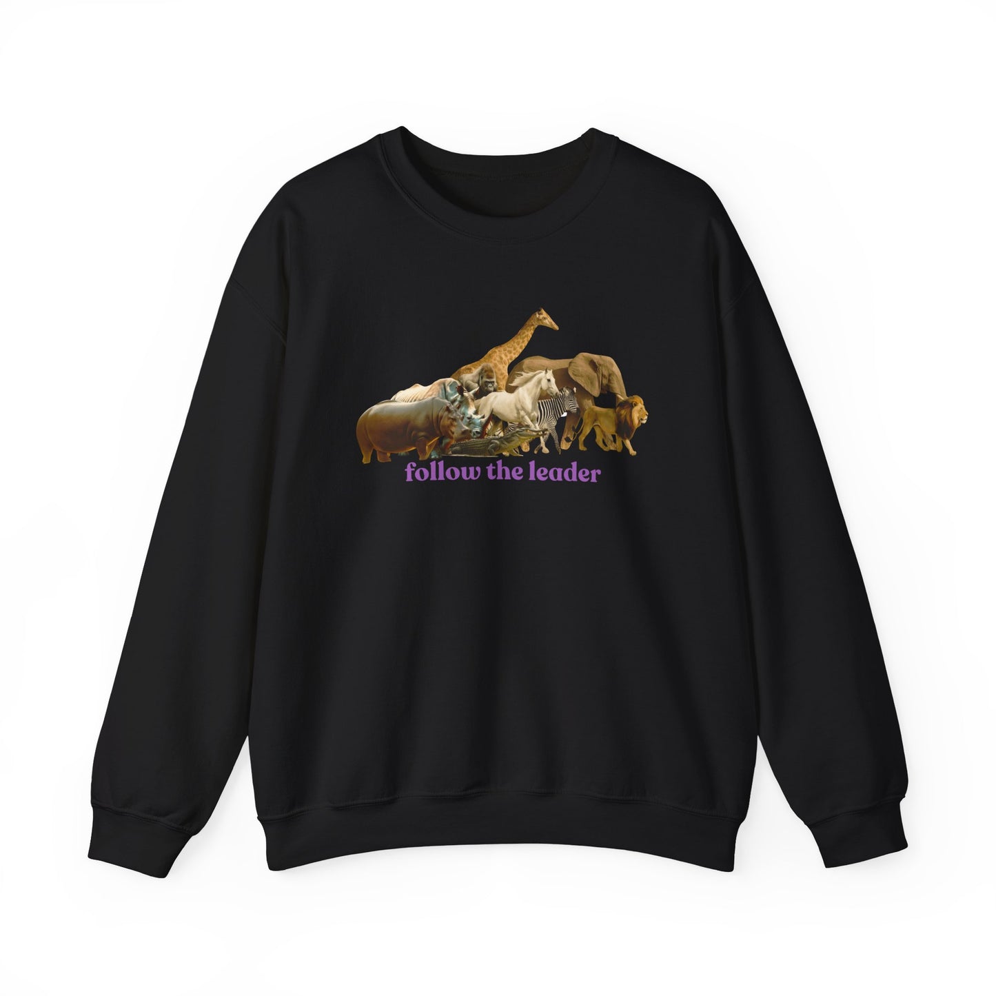 Follow  The Leader Unisex Heavy Blend Crewneck Sweatshirt