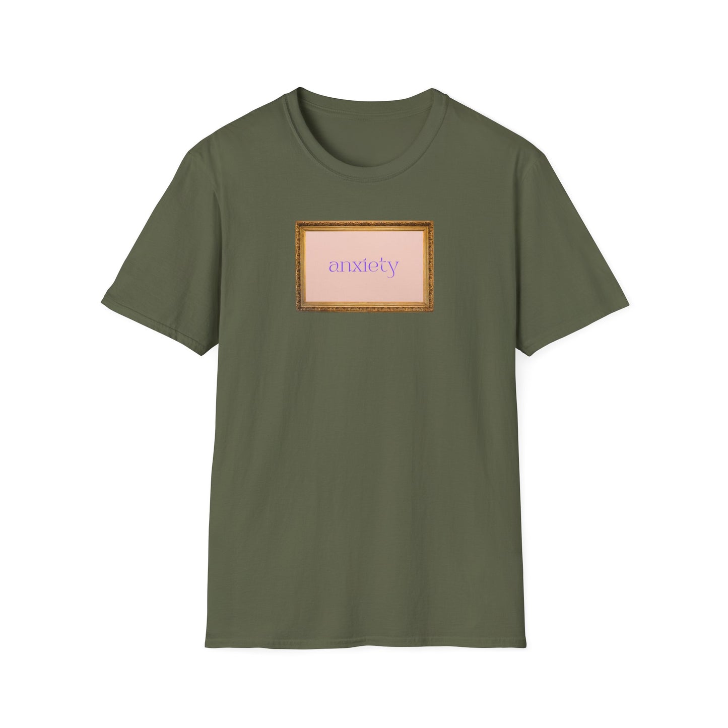 Framed Anxiety Unisex Softstyle T-Shirt