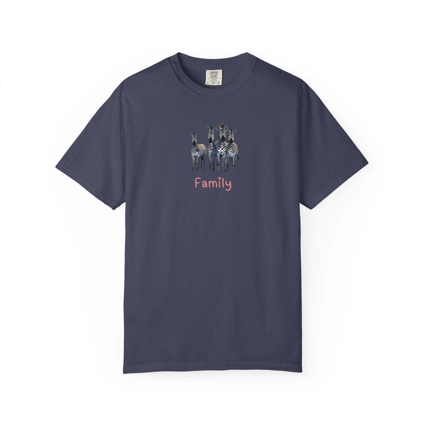 Zebra Family Unisex T Shirt