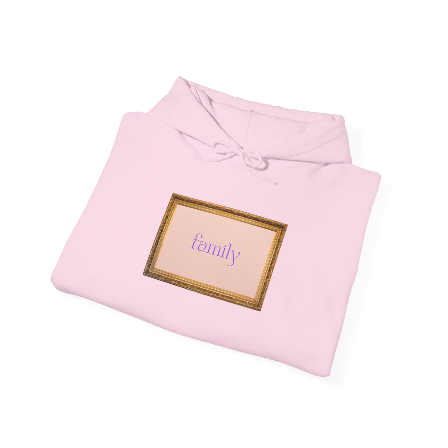 Framed Family Adult Unisex Hooded Sweatshirt