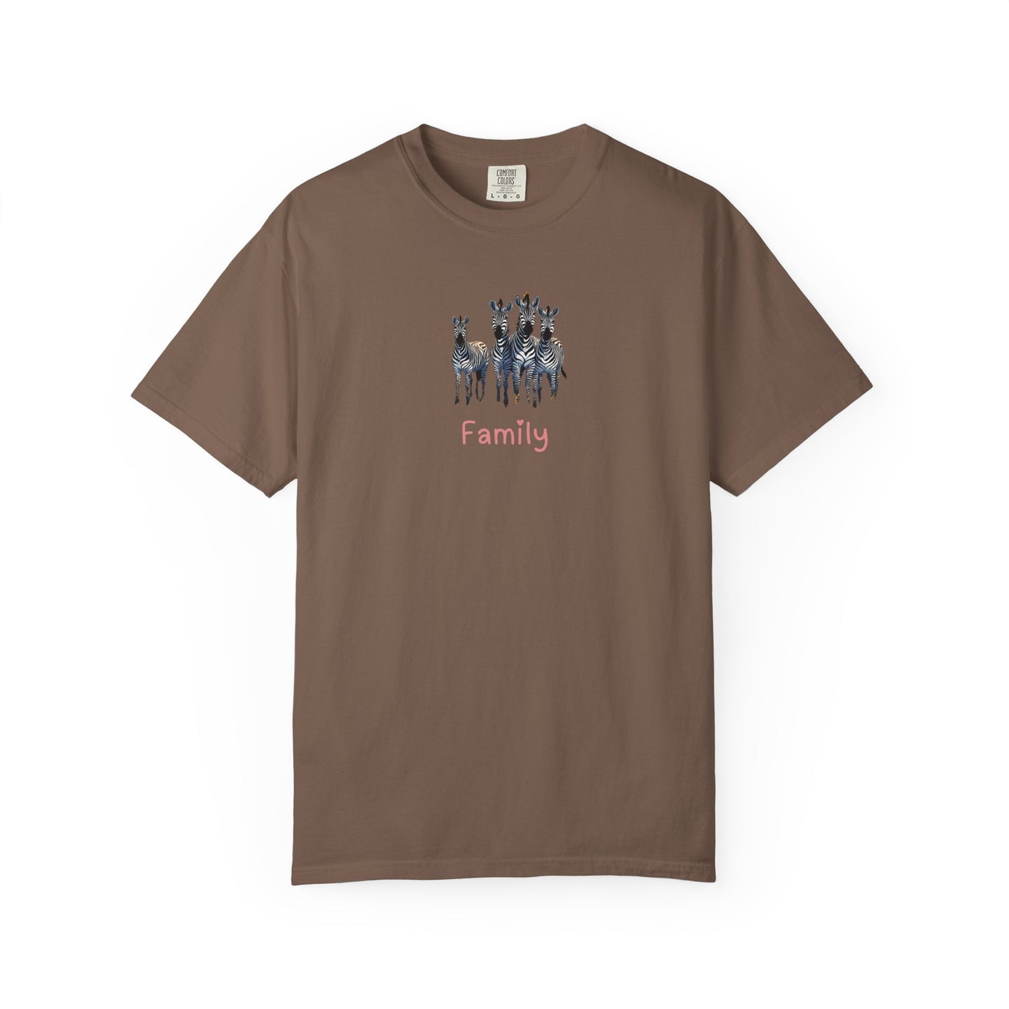 Zebra Family Unisex T Shirt