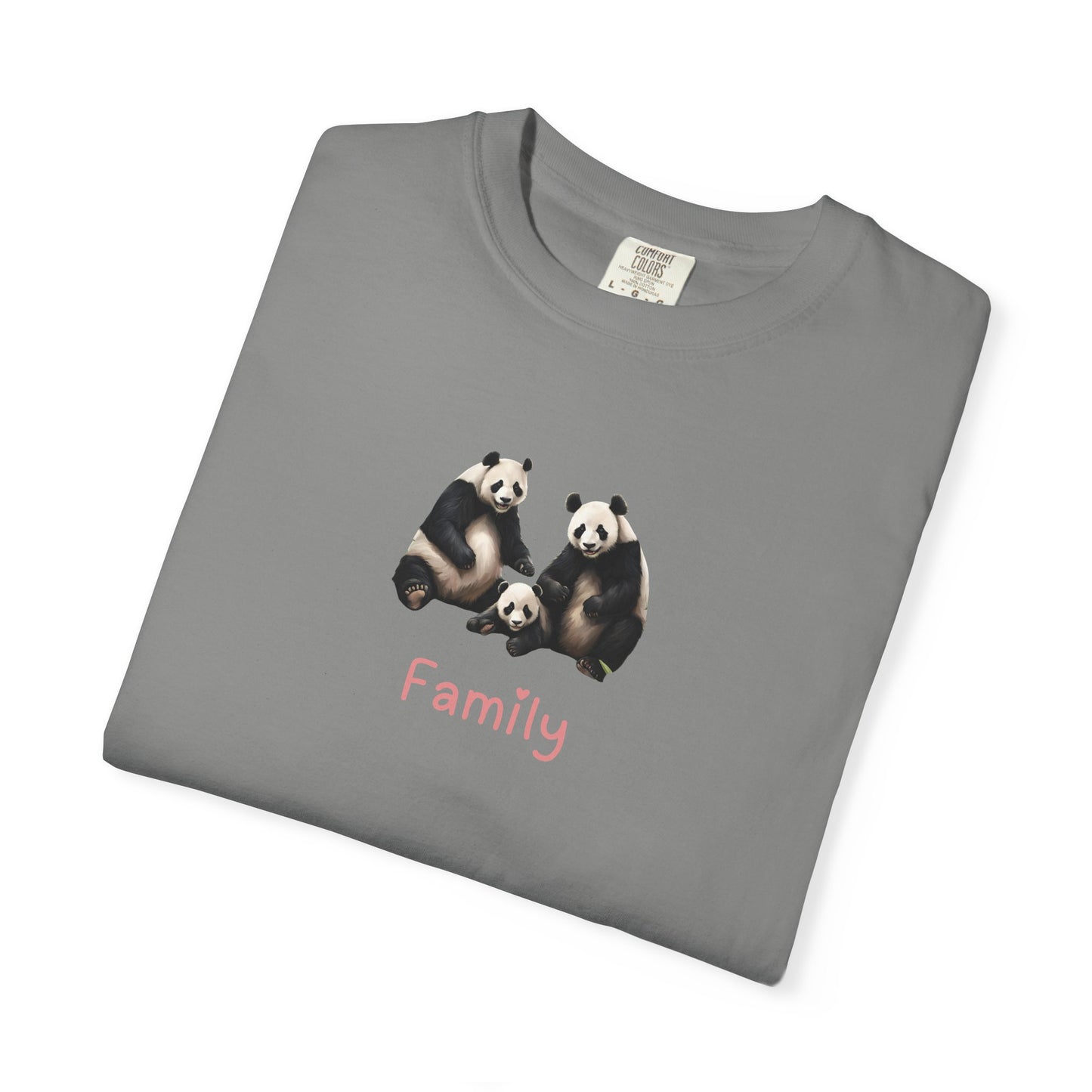 Panda Family Unisex T Shirt