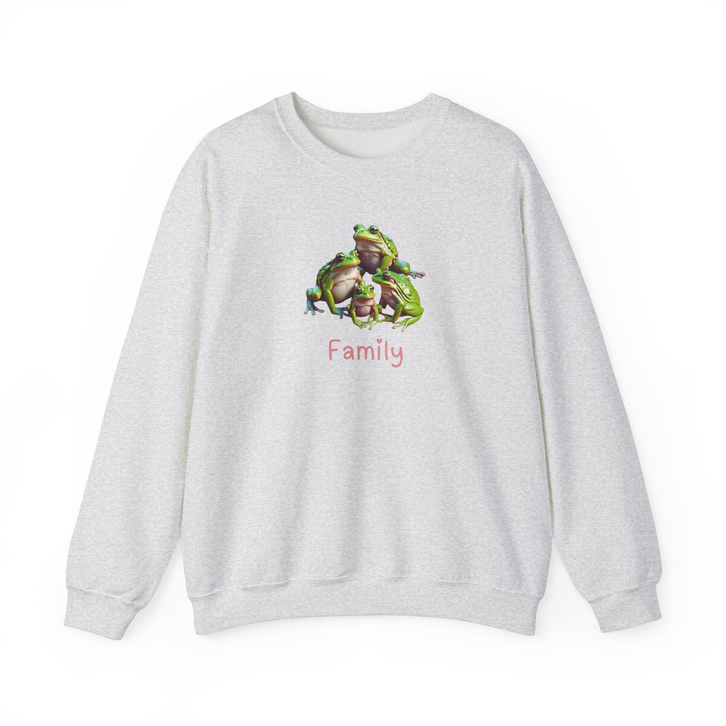 Frog Family Unisex Crewneck Sweatshirt